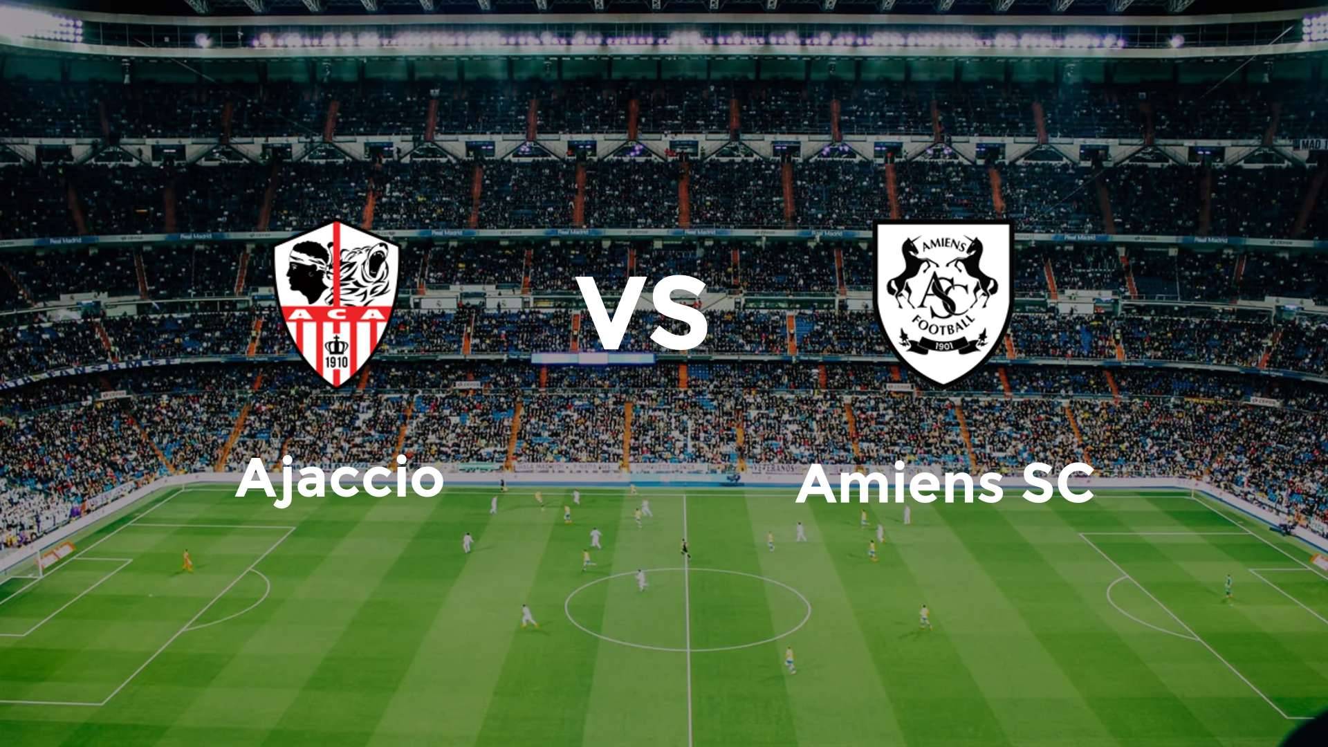 Ajaccio vs Amiens SC
