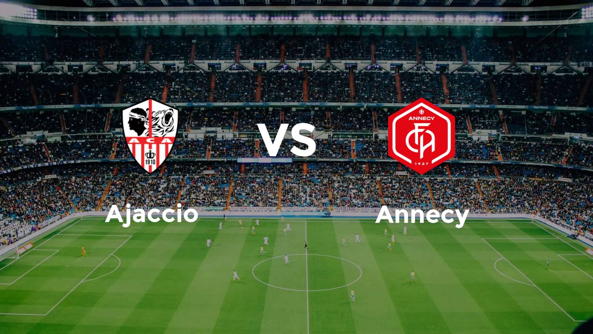 Ajaccio vs Annecy