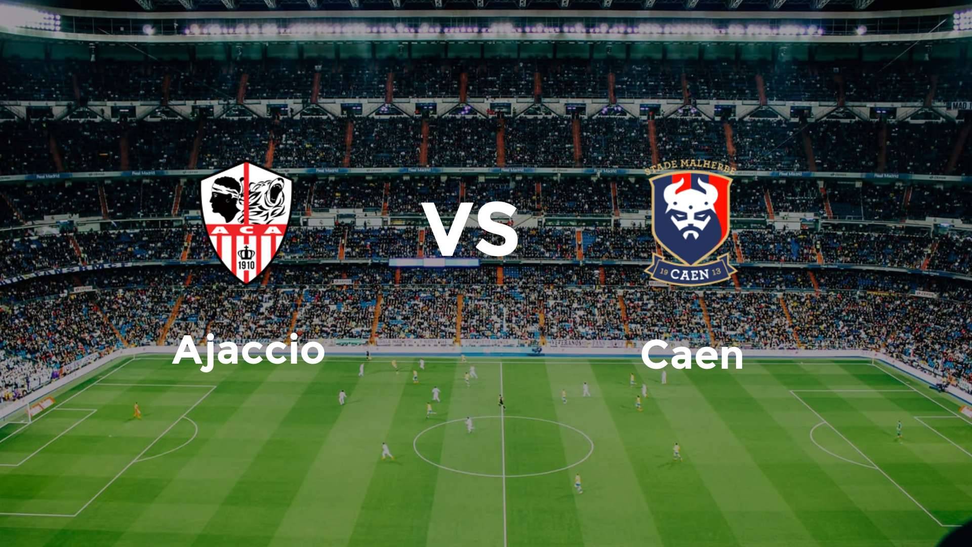 Ajaccio vs Caen