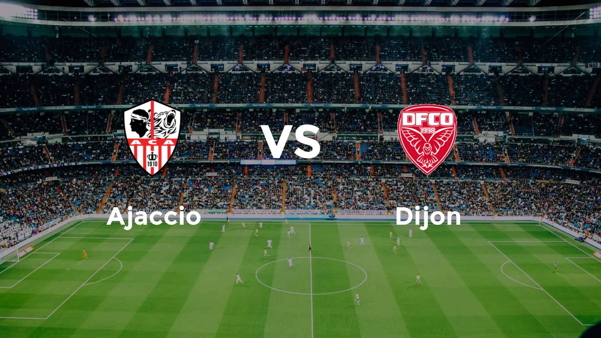 Ajaccio vs Dijon