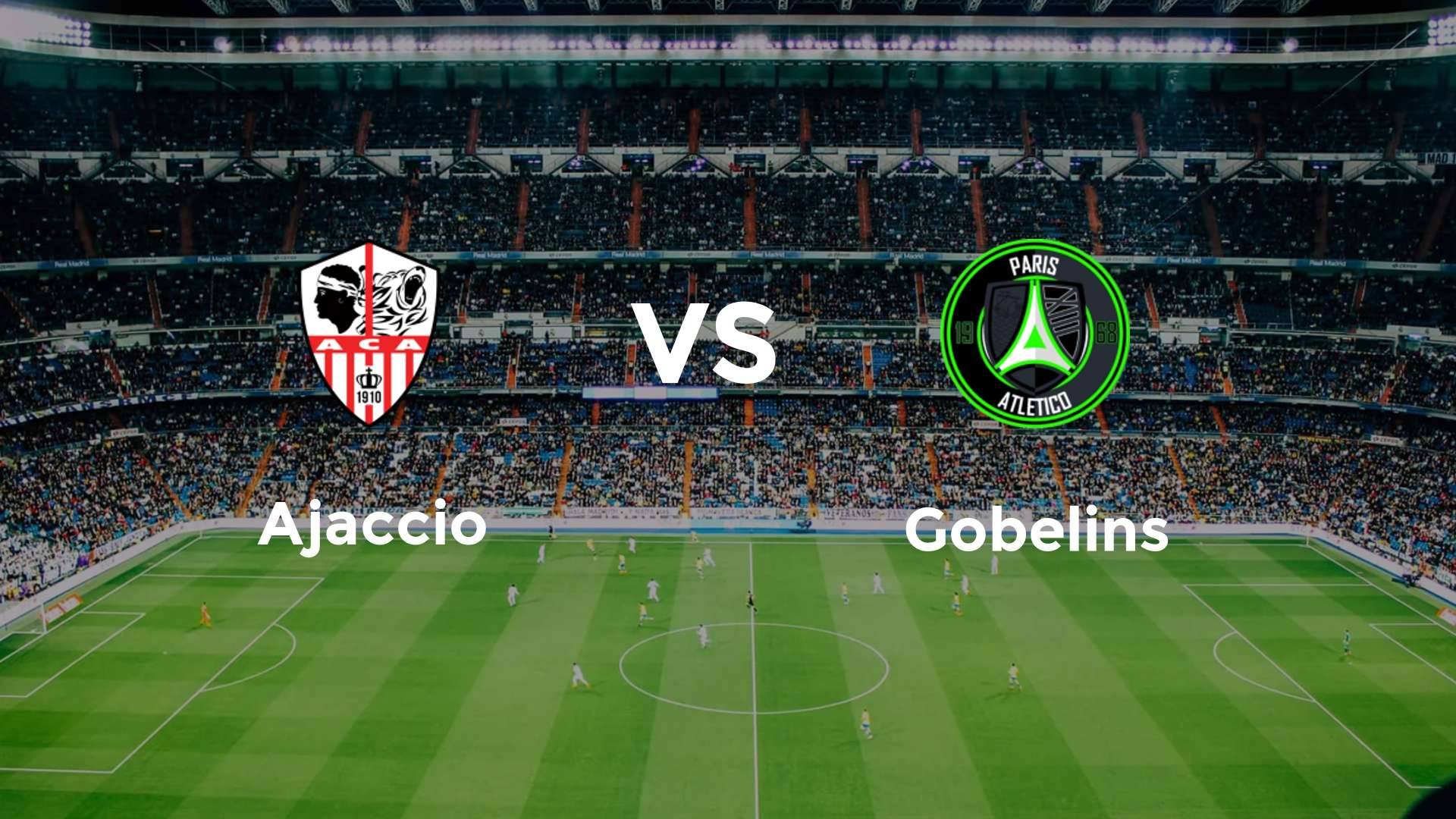 Ajaccio vs Paris 13 Atletico