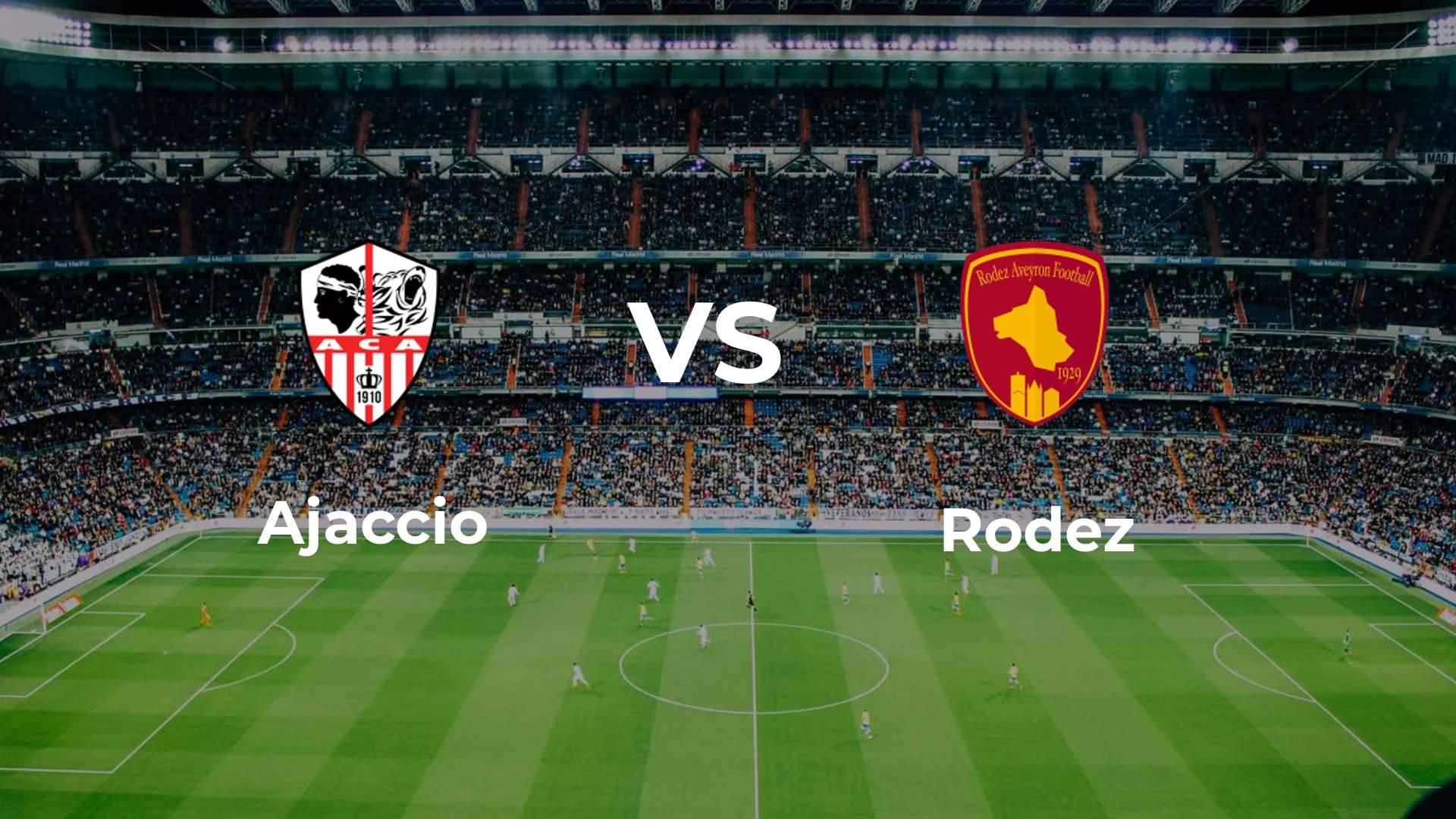 Ajaccio vs Rodez AF