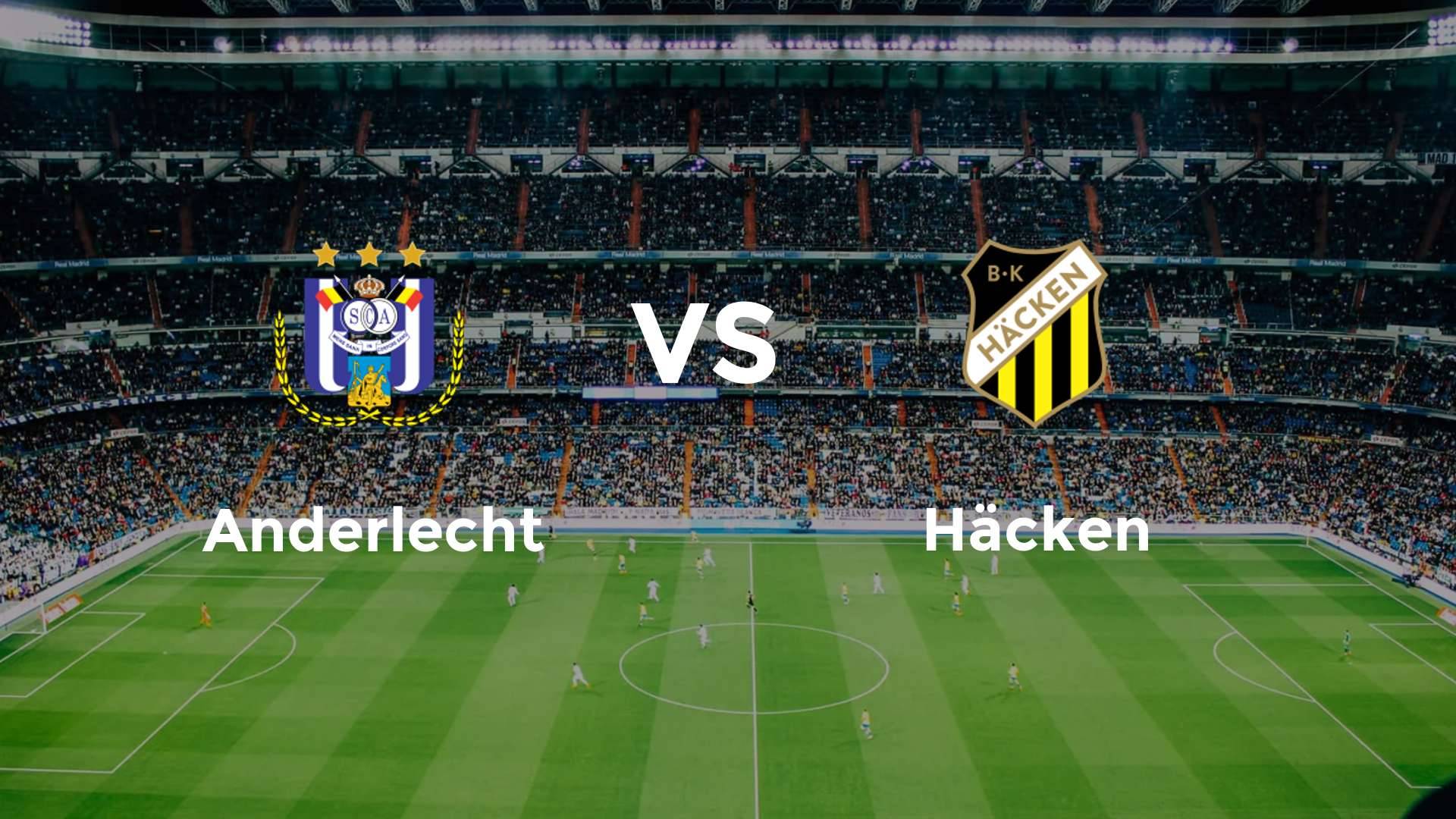 Anderlecht vs Häcken