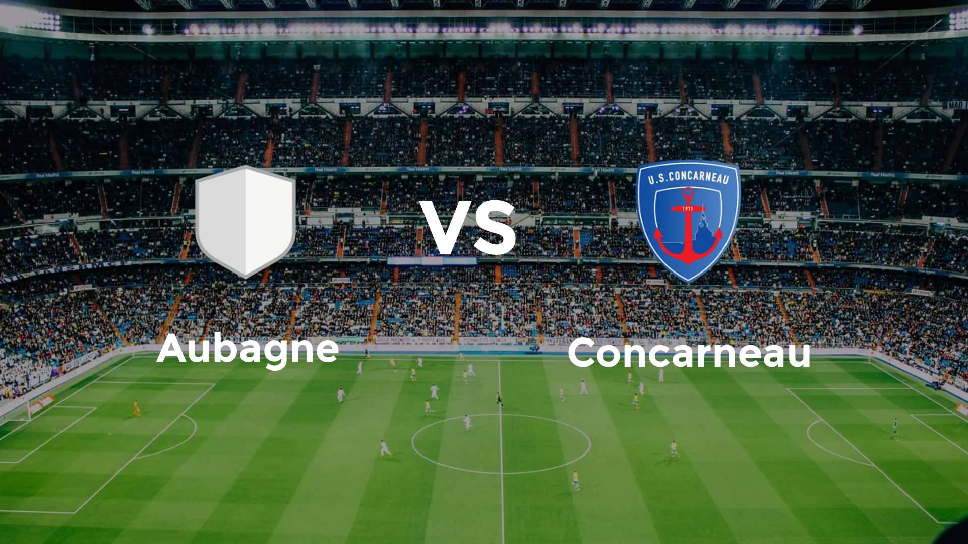 Aubagne vs Concarneau
