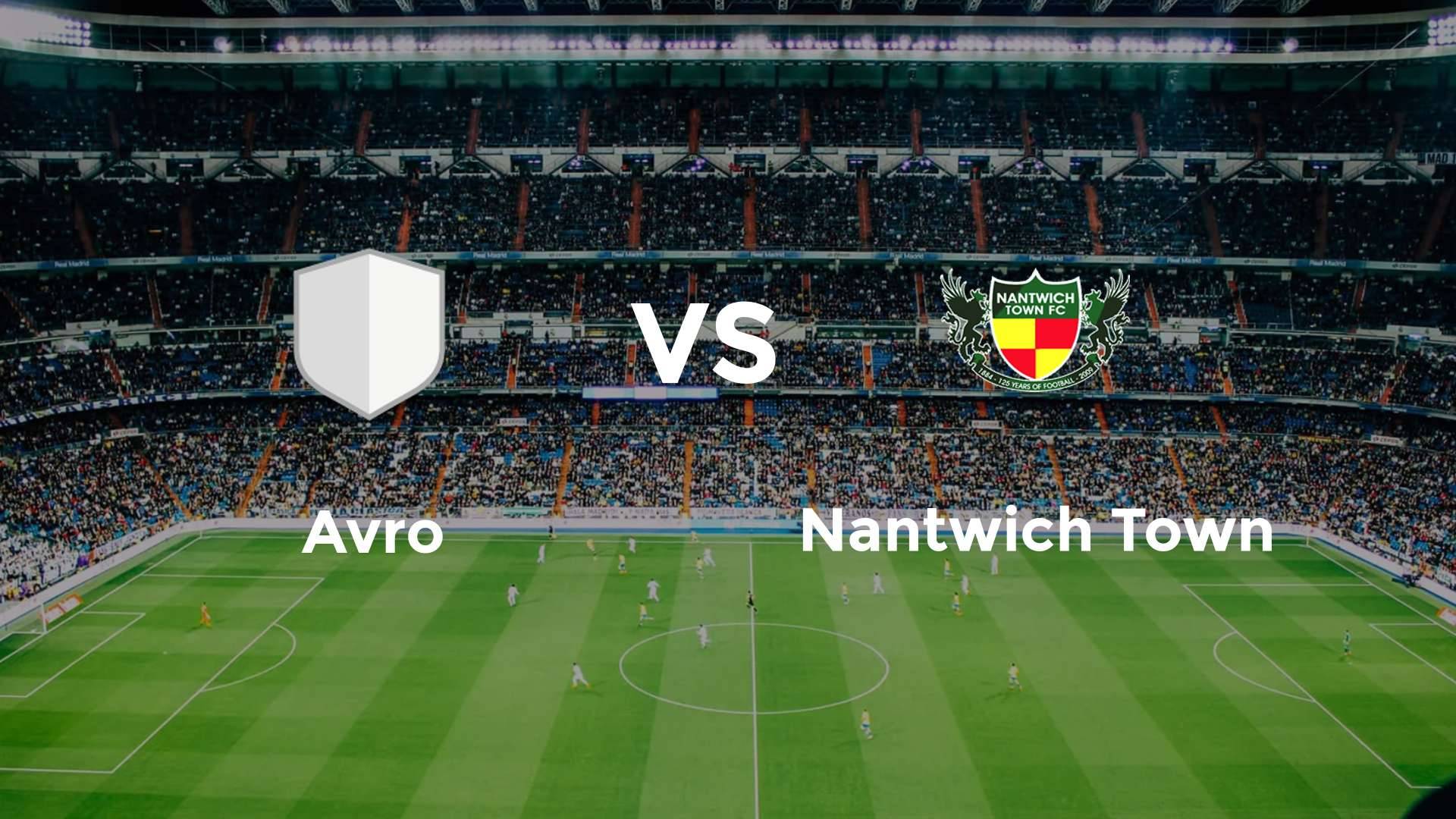 Avro vs Nantwich Town