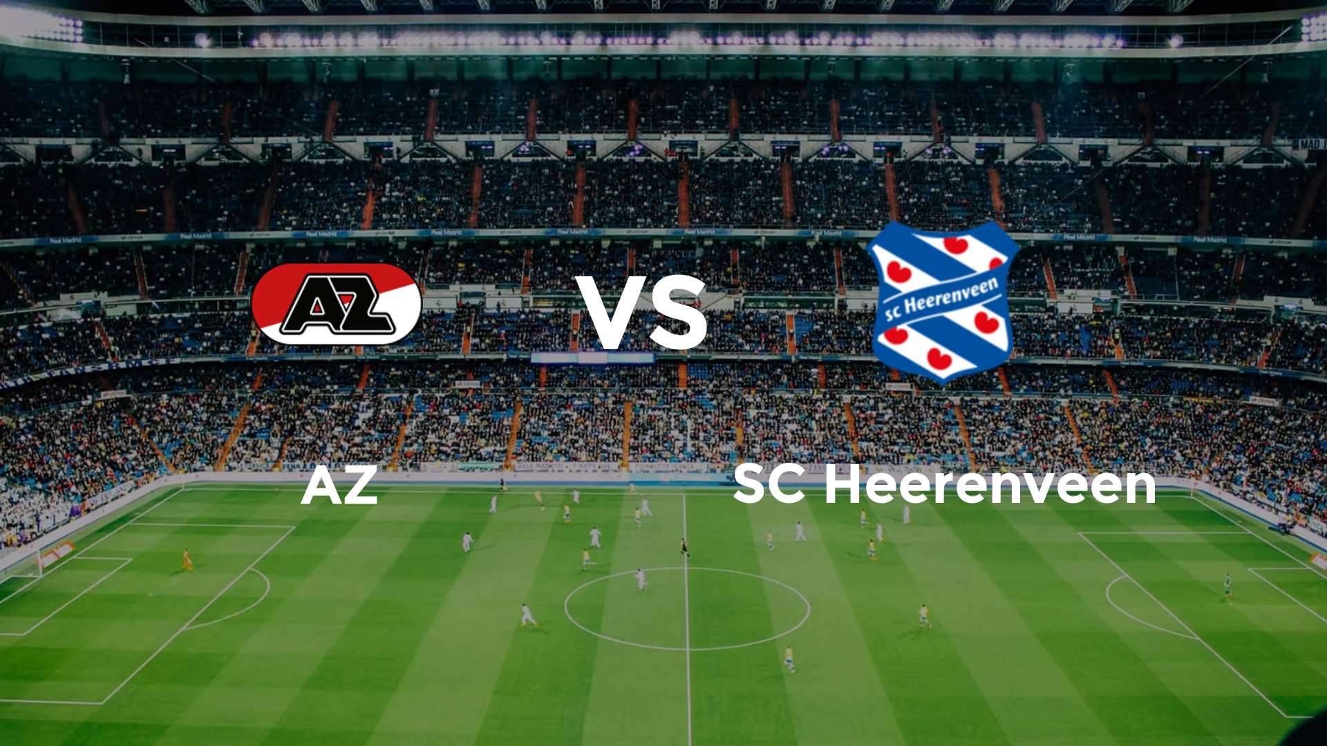 AZ vs SC Heerenveen