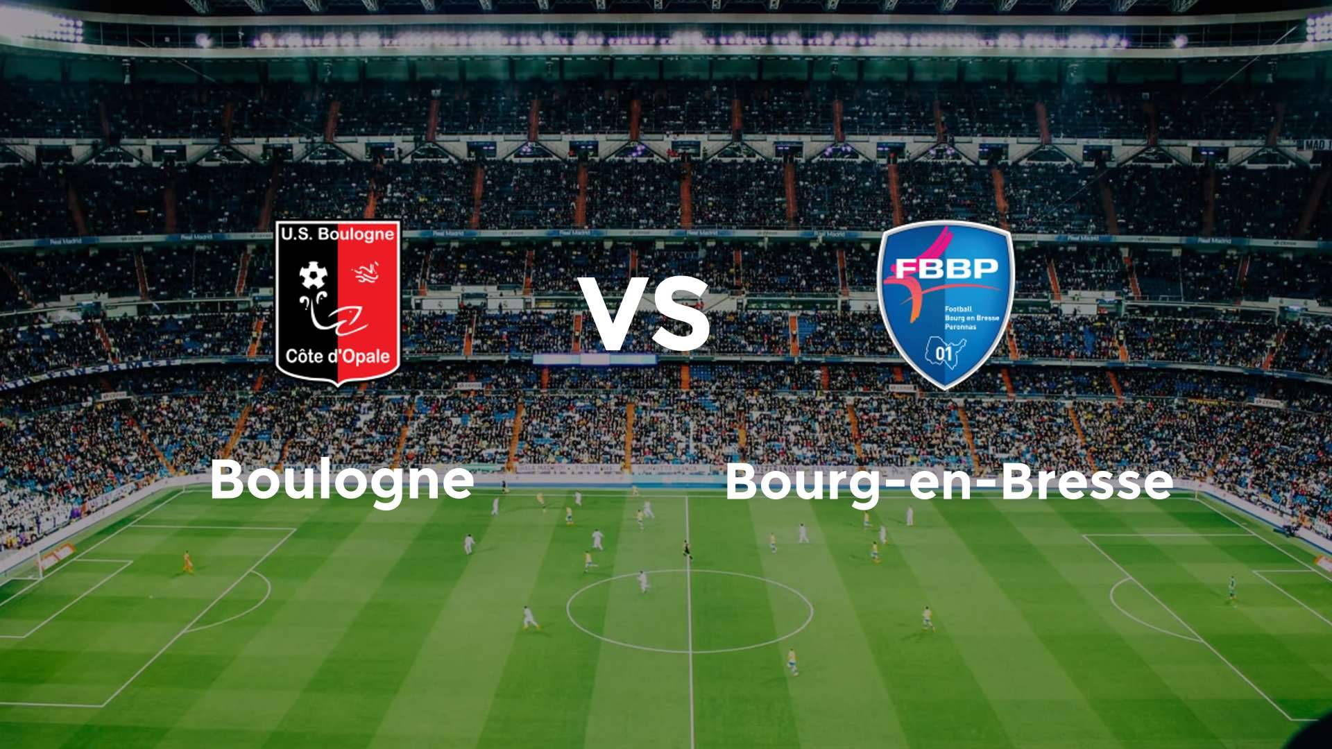 Boulogne vs Bourg-en-Bresse
