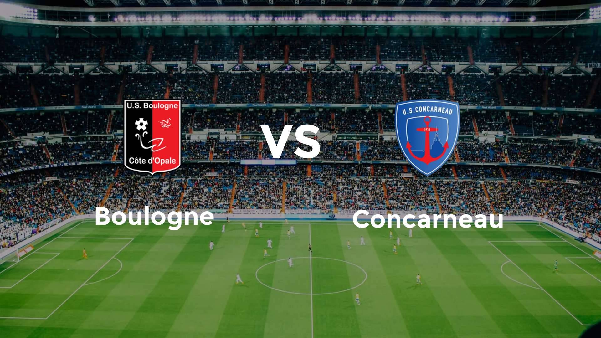 Boulogne vs Concarneau