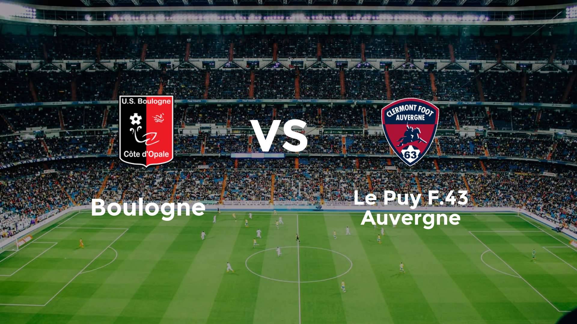Boulogne vs Le Puy F.43 Auvergne