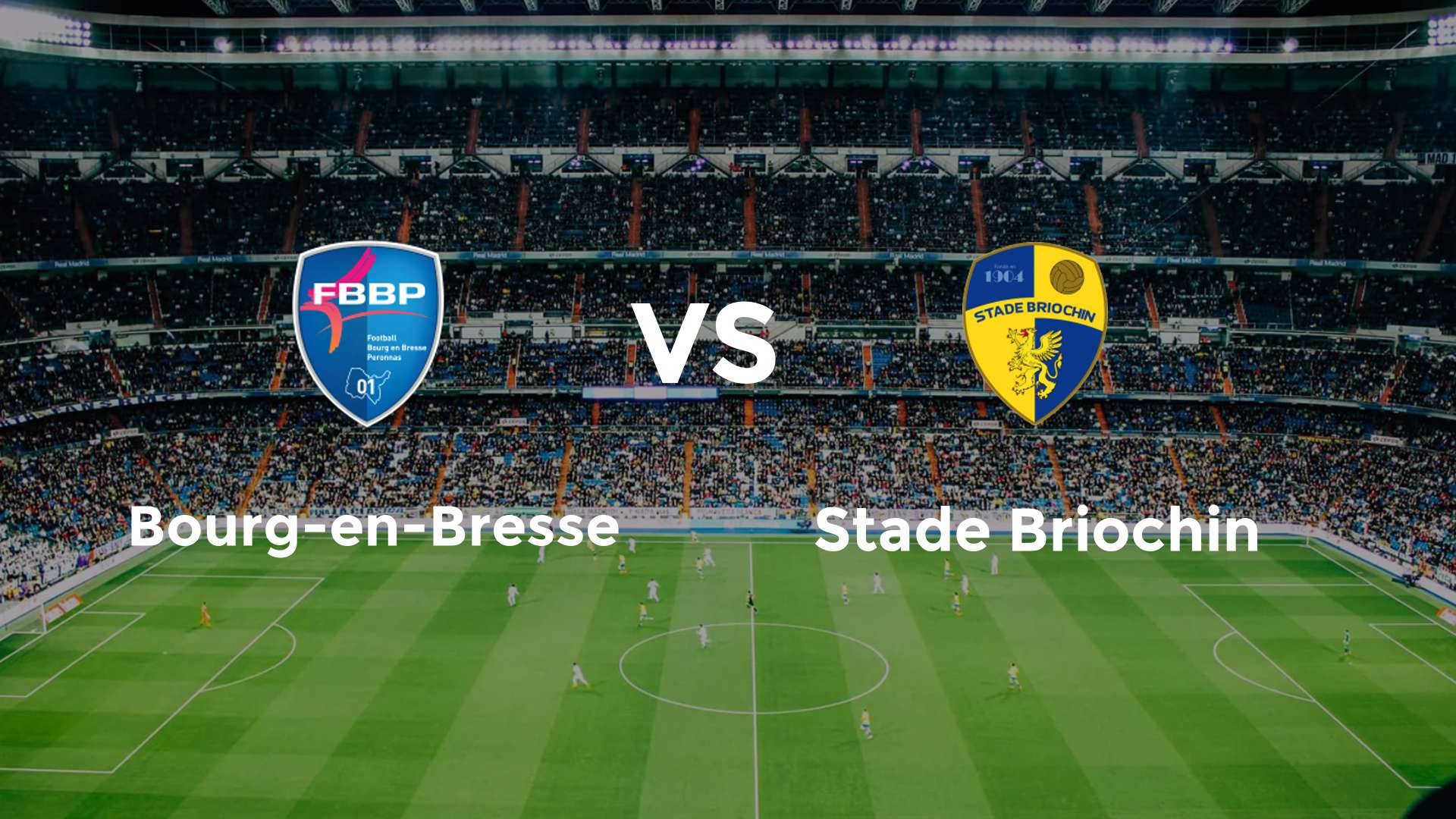 Bourg-en-Bresse vs Stade Briochin