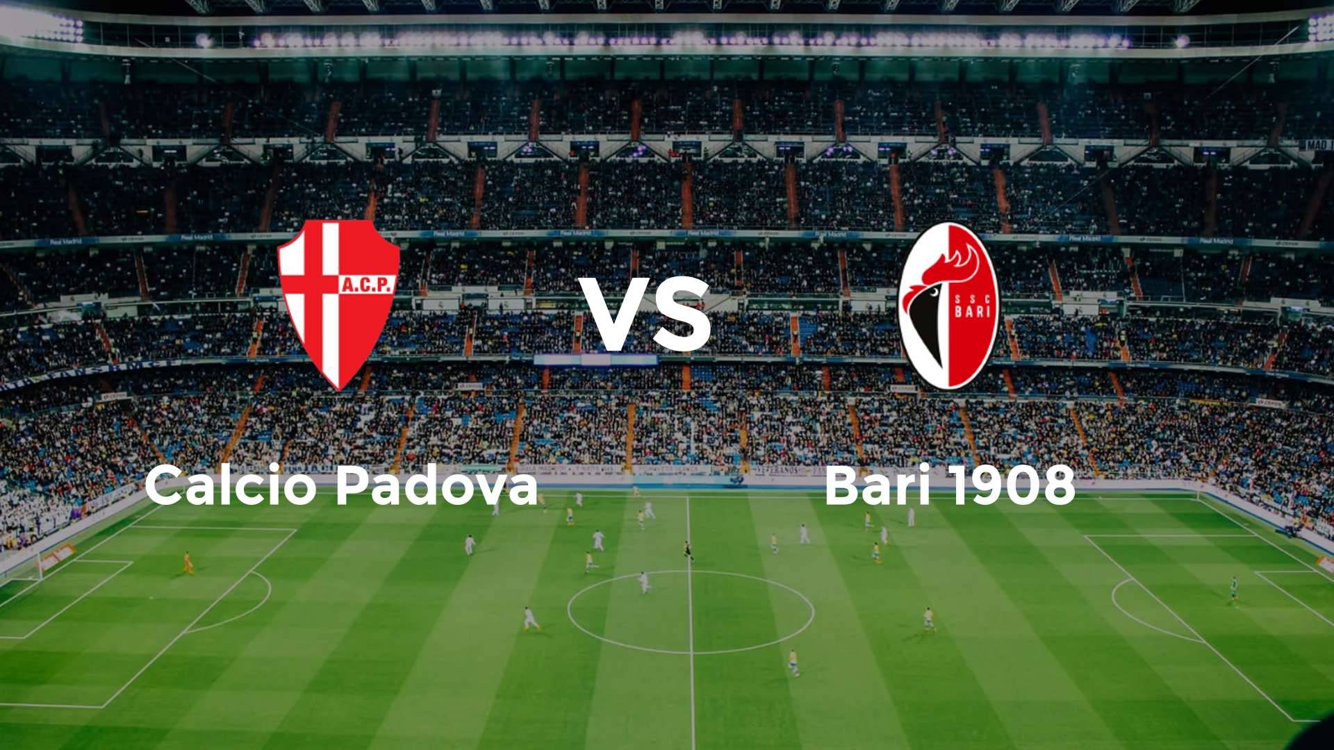 Calcio Padova vs Bari 1908