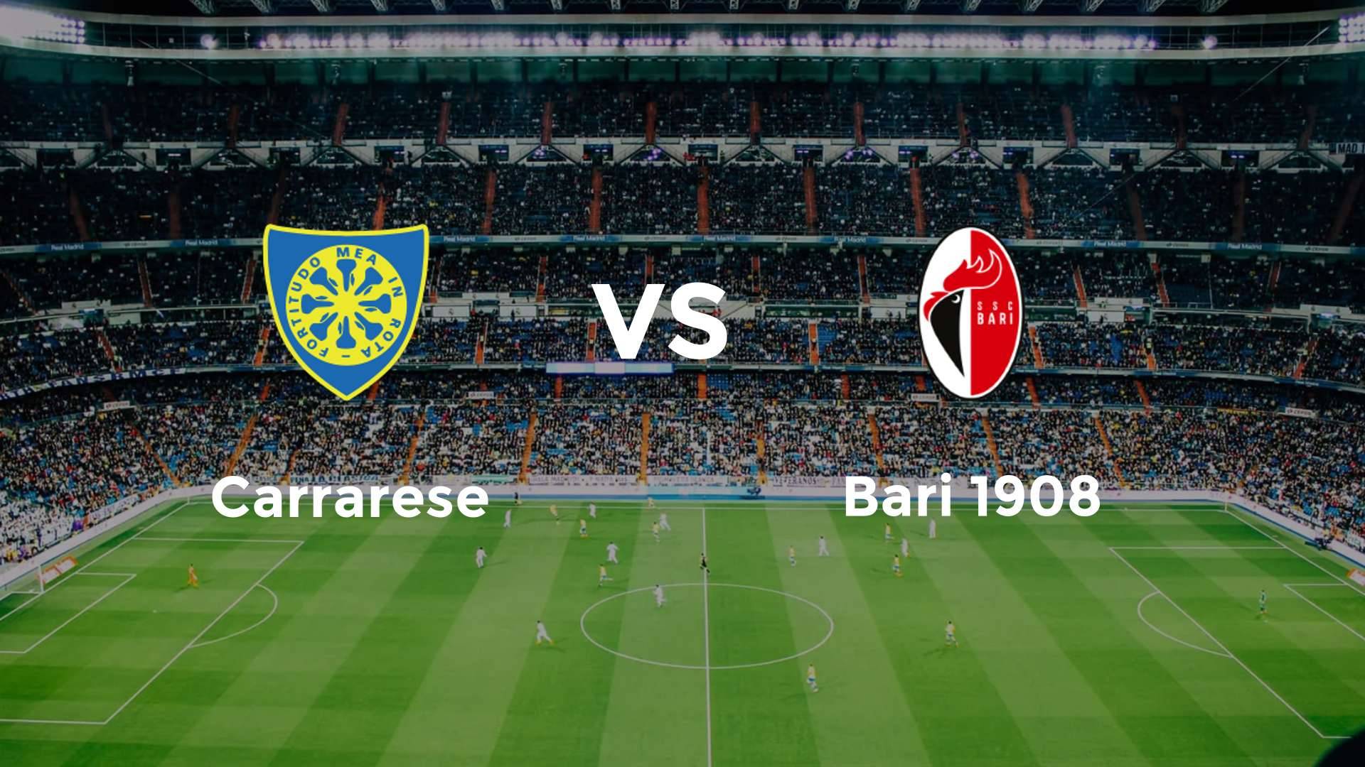 Carrarese vs Bari 1908