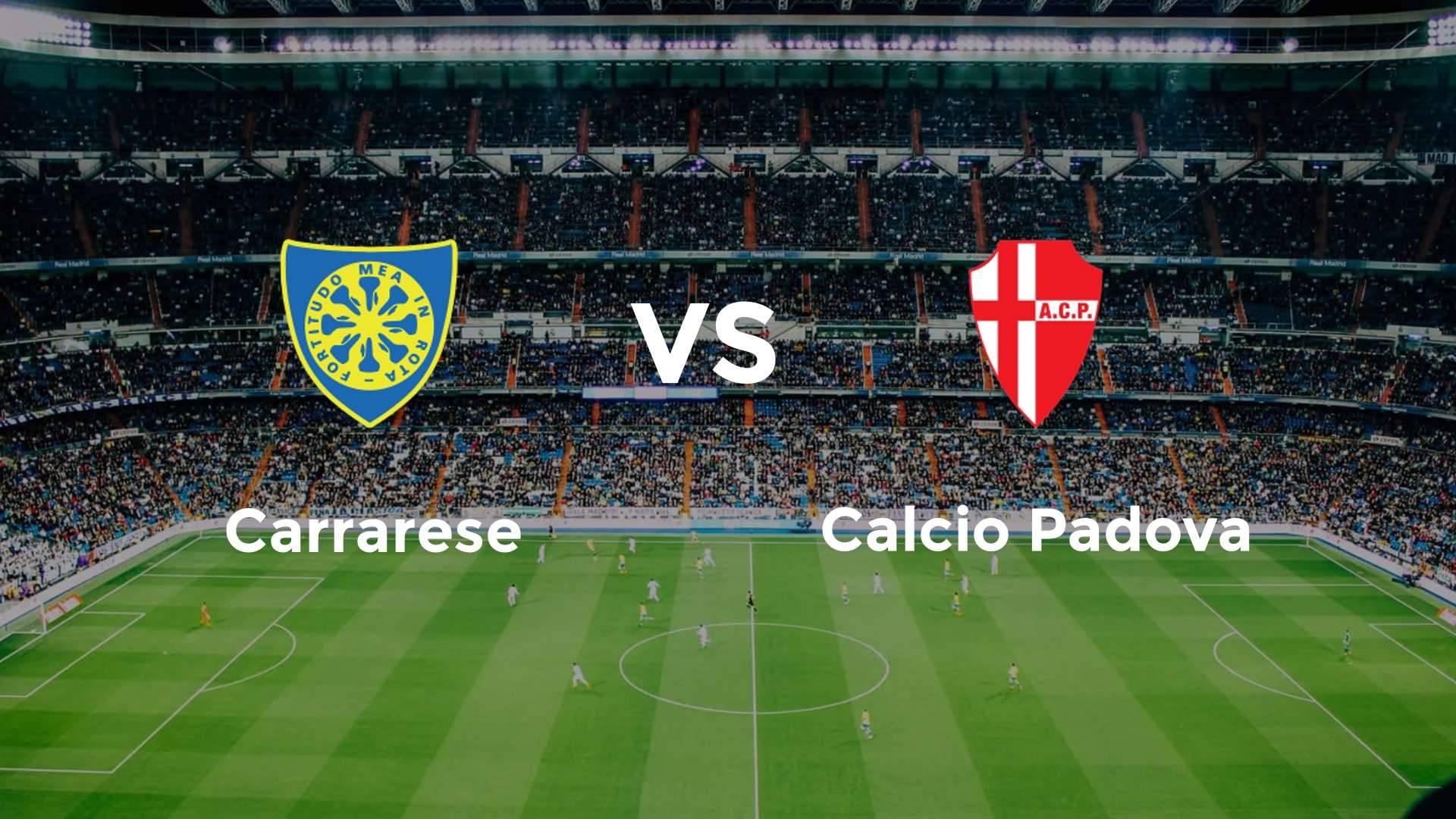Carrarese vs Calcio Padova