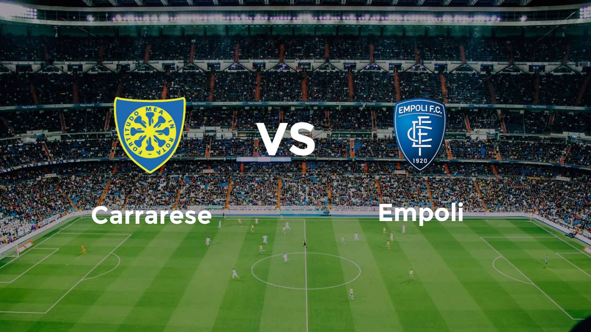 Carrarese vs Empoli