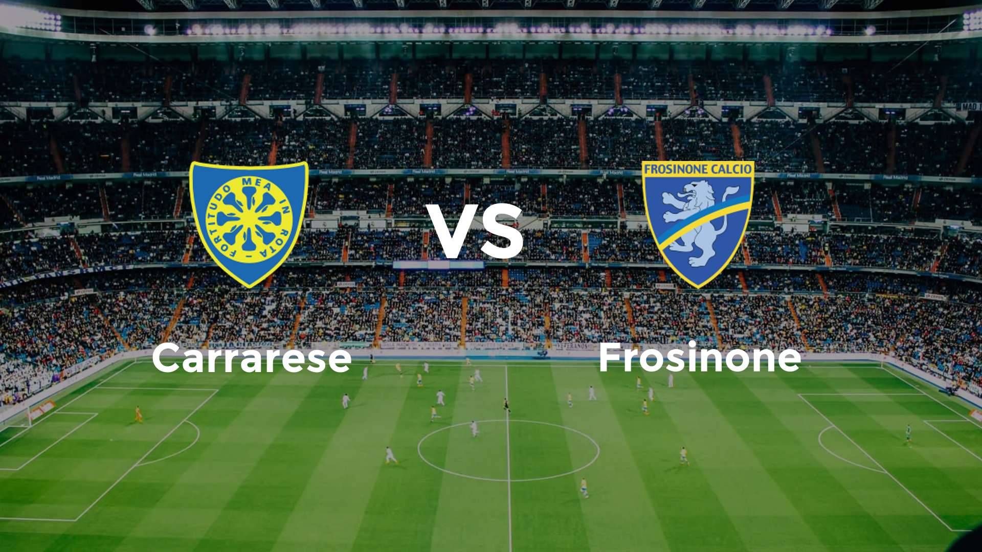 Carrarese vs Frosinone