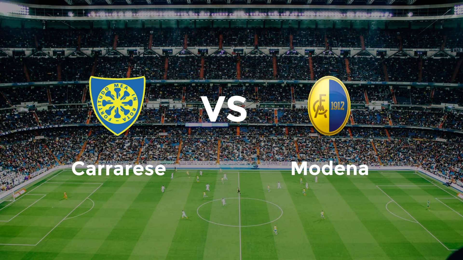 Carrarese vs Modena