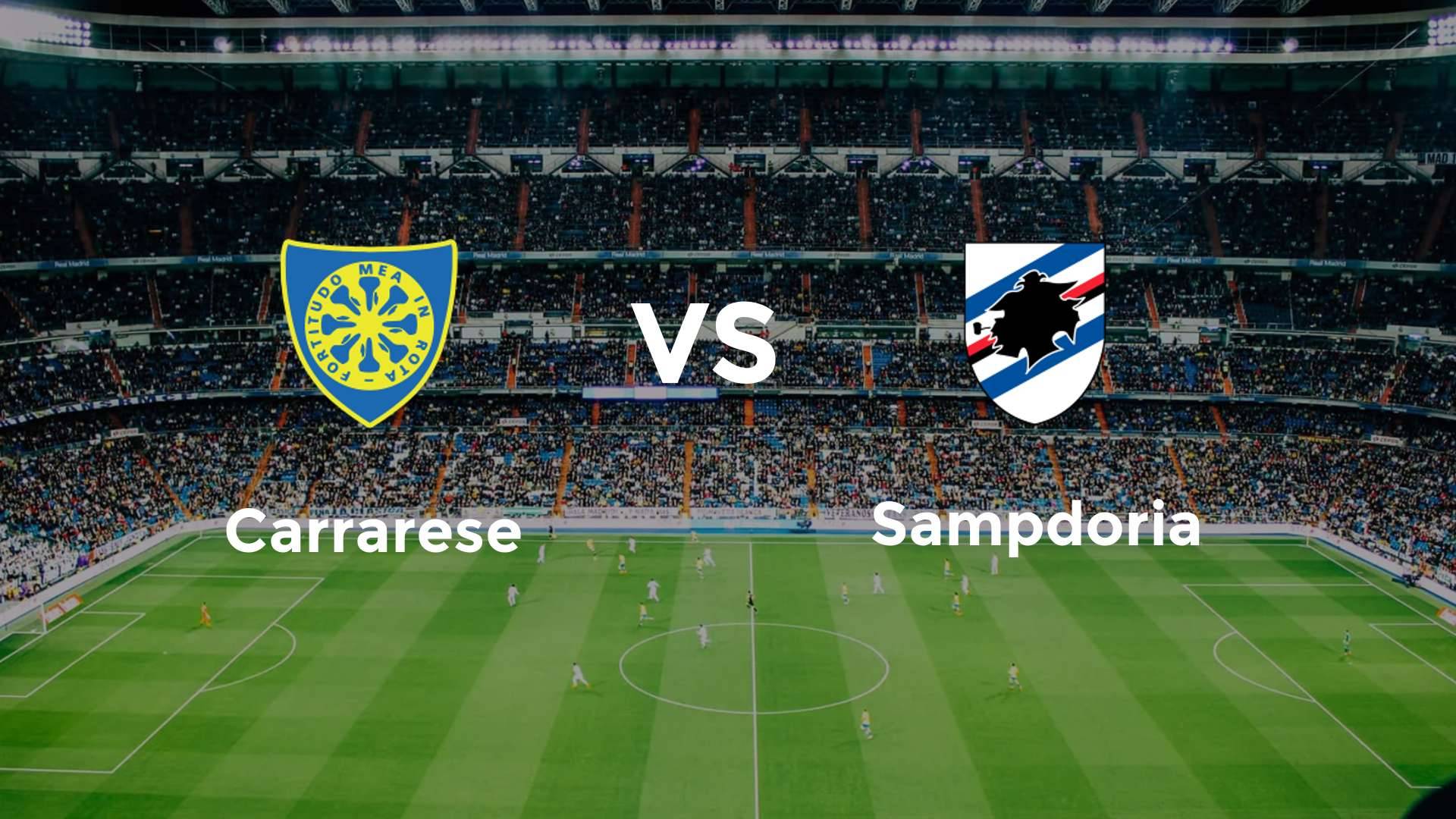 Carrarese vs Sampdoria