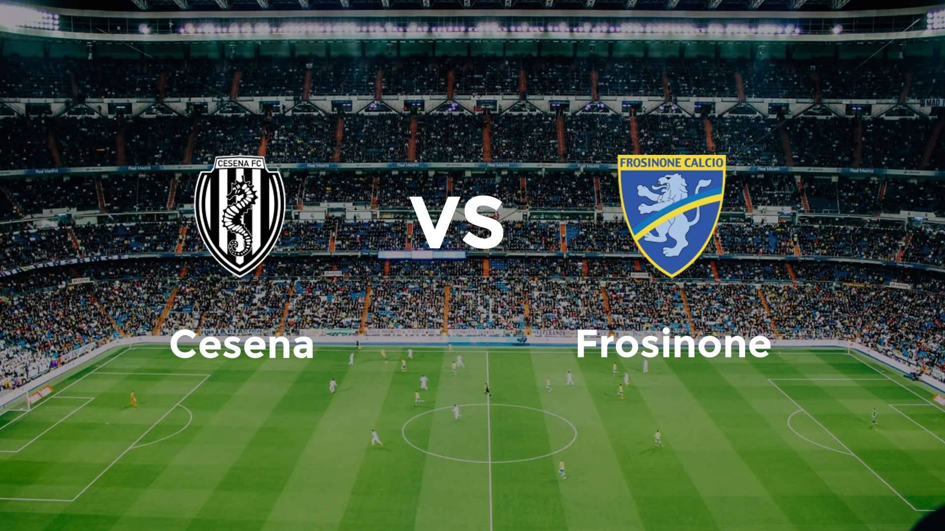 Cesena vs Frosinone
