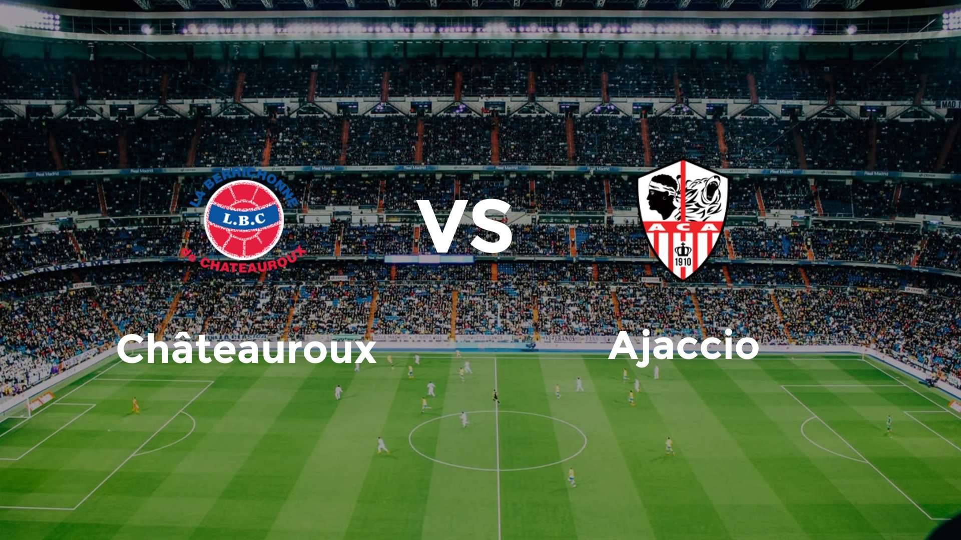 Châteauroux vs Ajaccio
