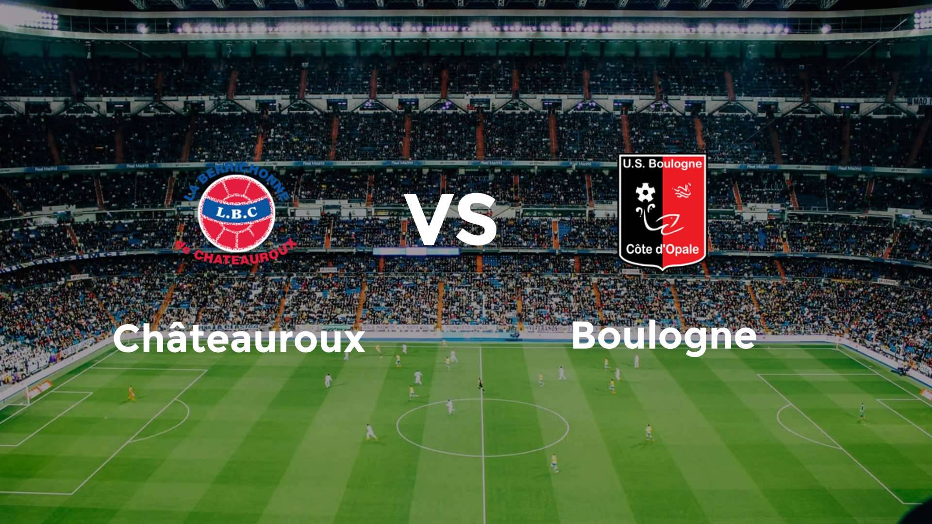 Châteauroux vs Boulogne
