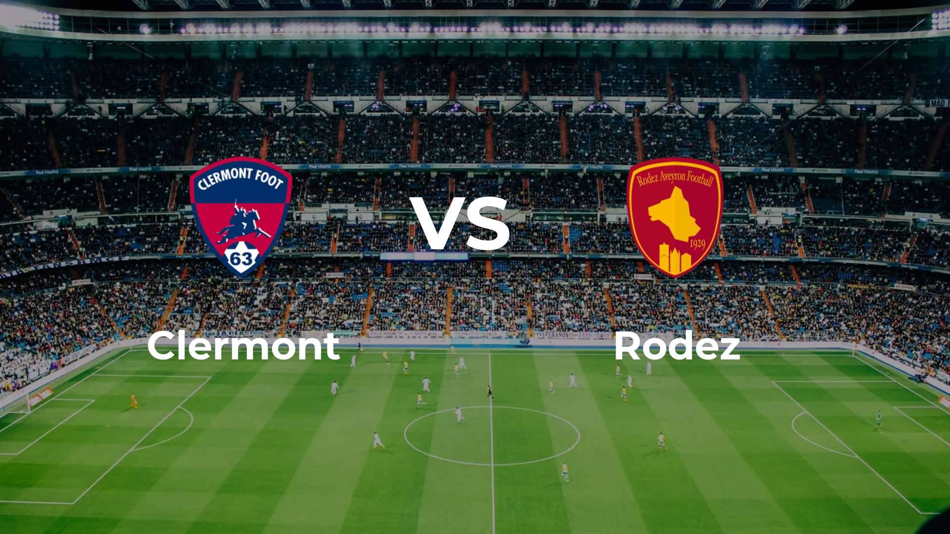 Clermont Foot vs Rodez AF