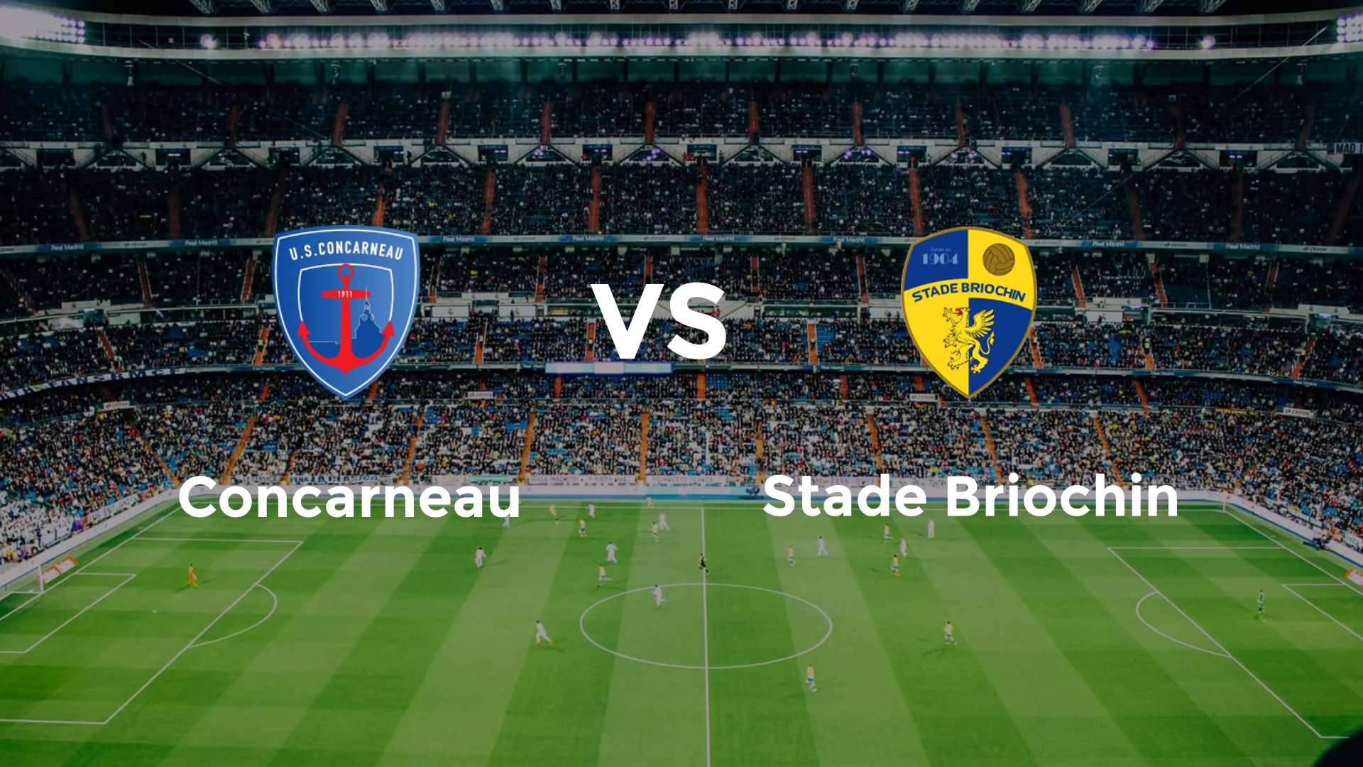 Concarneau vs Stade Briochin