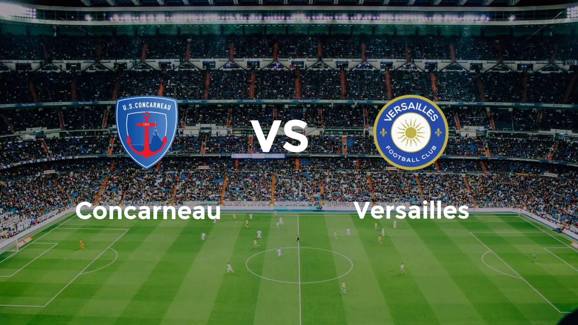 Concarneau vs Versailles