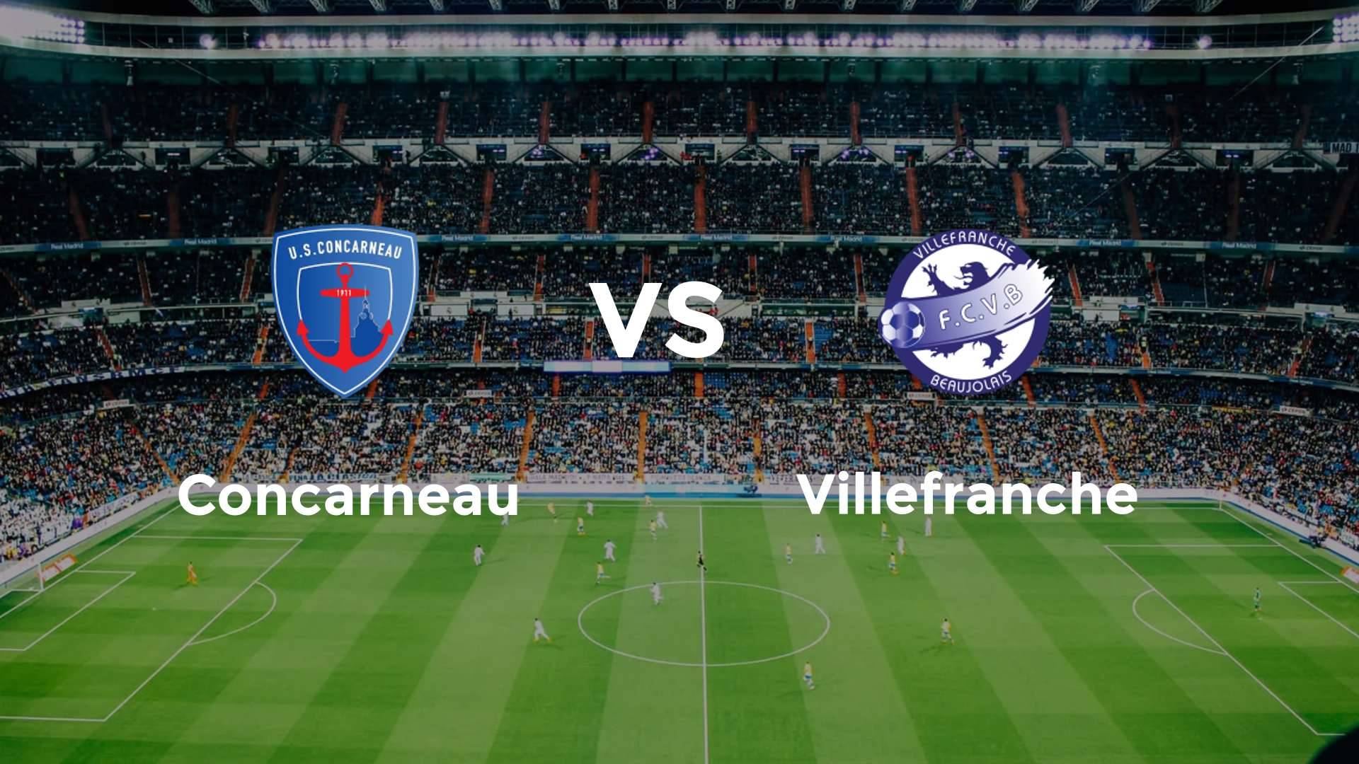 Concarneau vs Villefranche