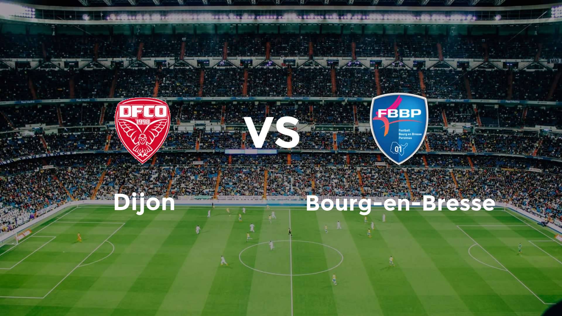 Dijon vs Bourg-en-Bresse