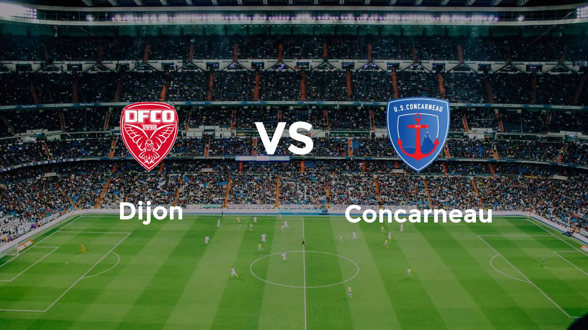Dijon vs Concarneau