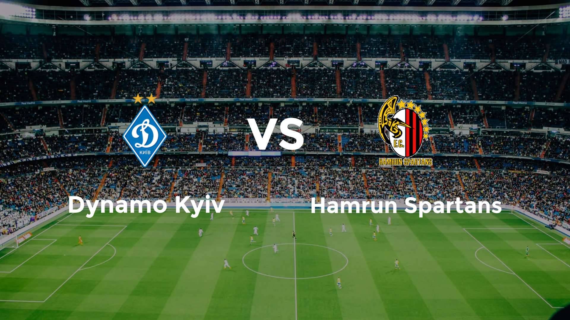 Dynamo Kyiv vs Hamrun Spartans