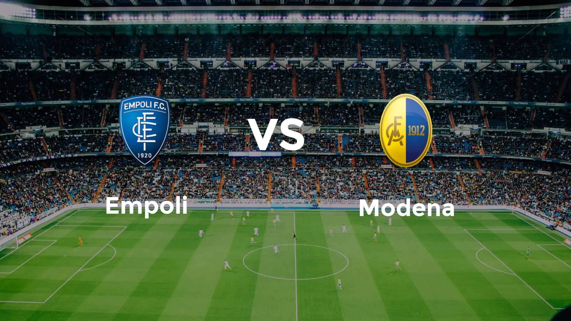 Empoli vs Modena