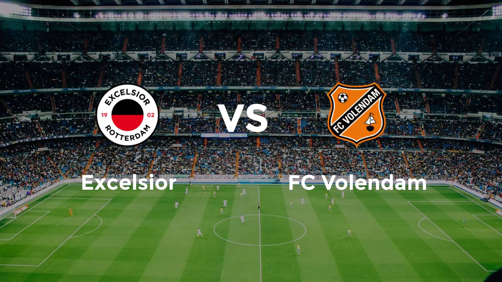Excelsior vs FC Volendam