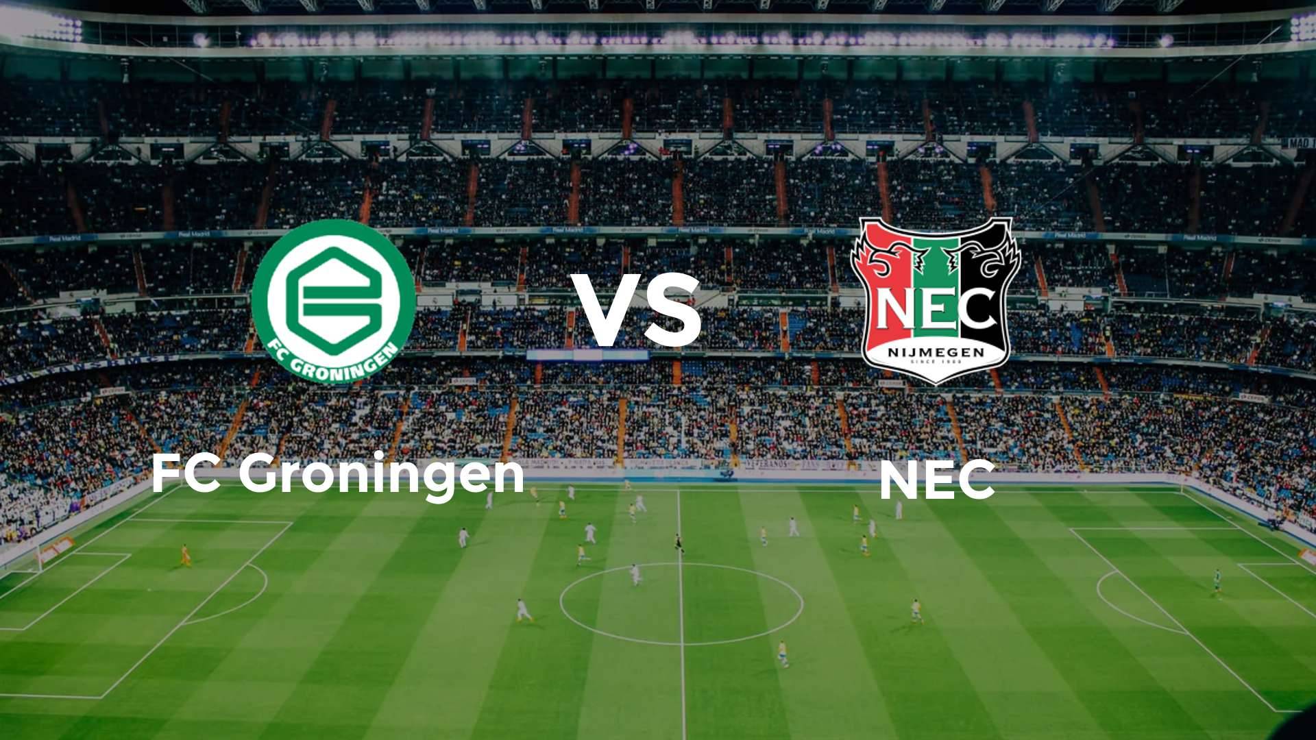 FC Groningen vs NEC Nijmegen