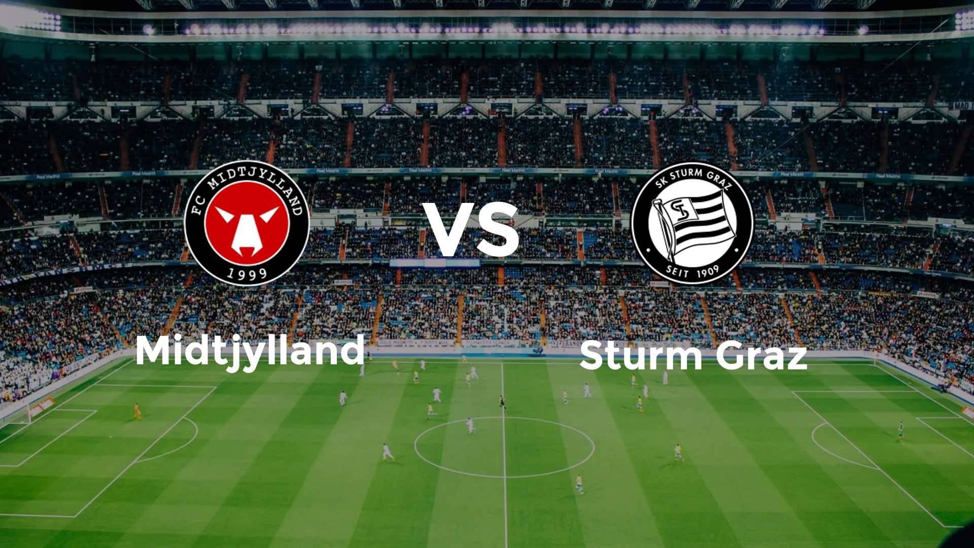FC Midtjylland vs Sturm Graz