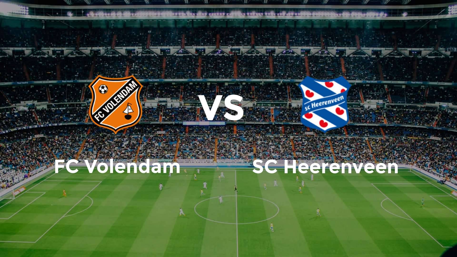FC Volendam vs SC Heerenveen