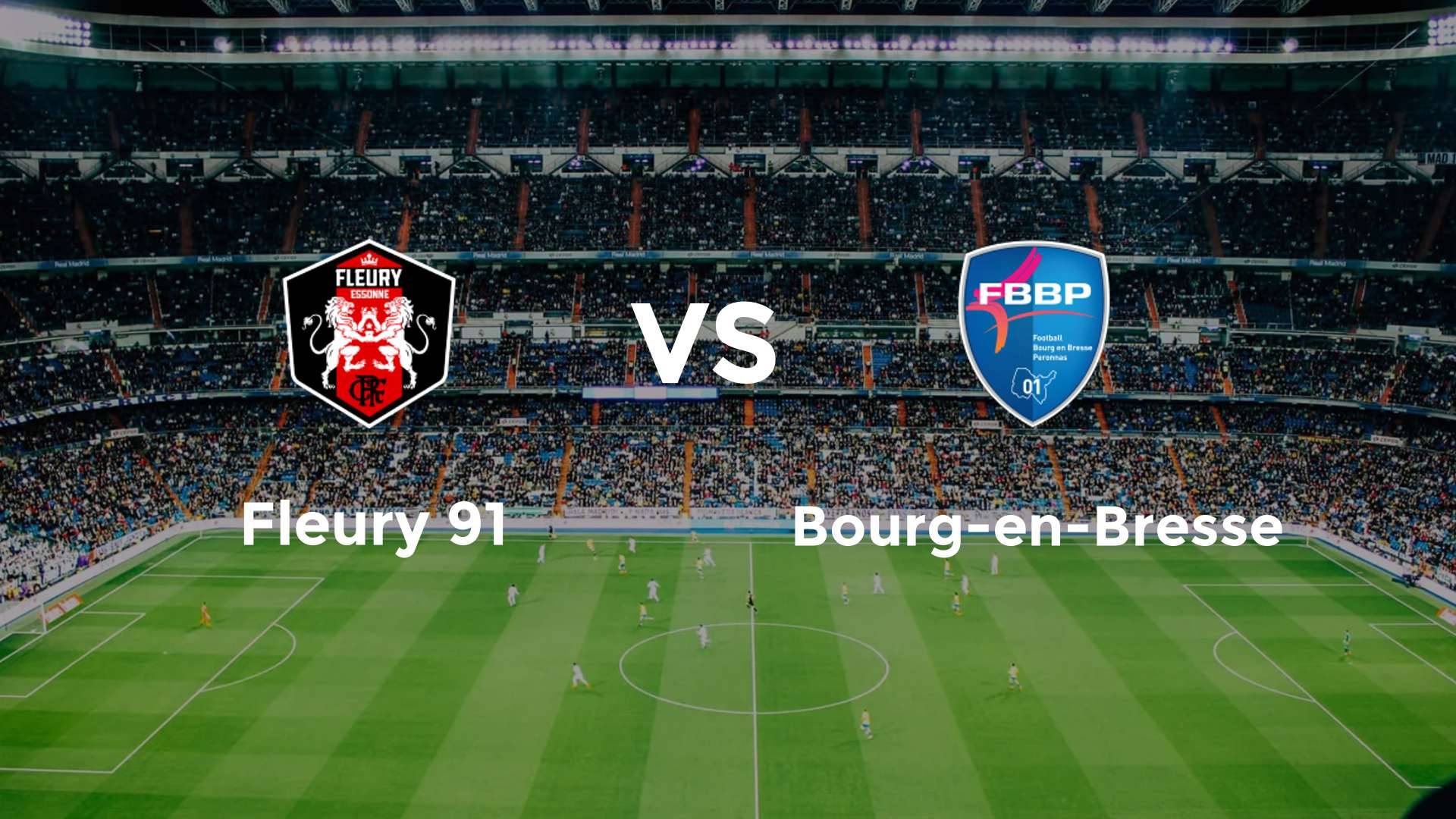 Fleury 91 vs Bourg-en-Bresse