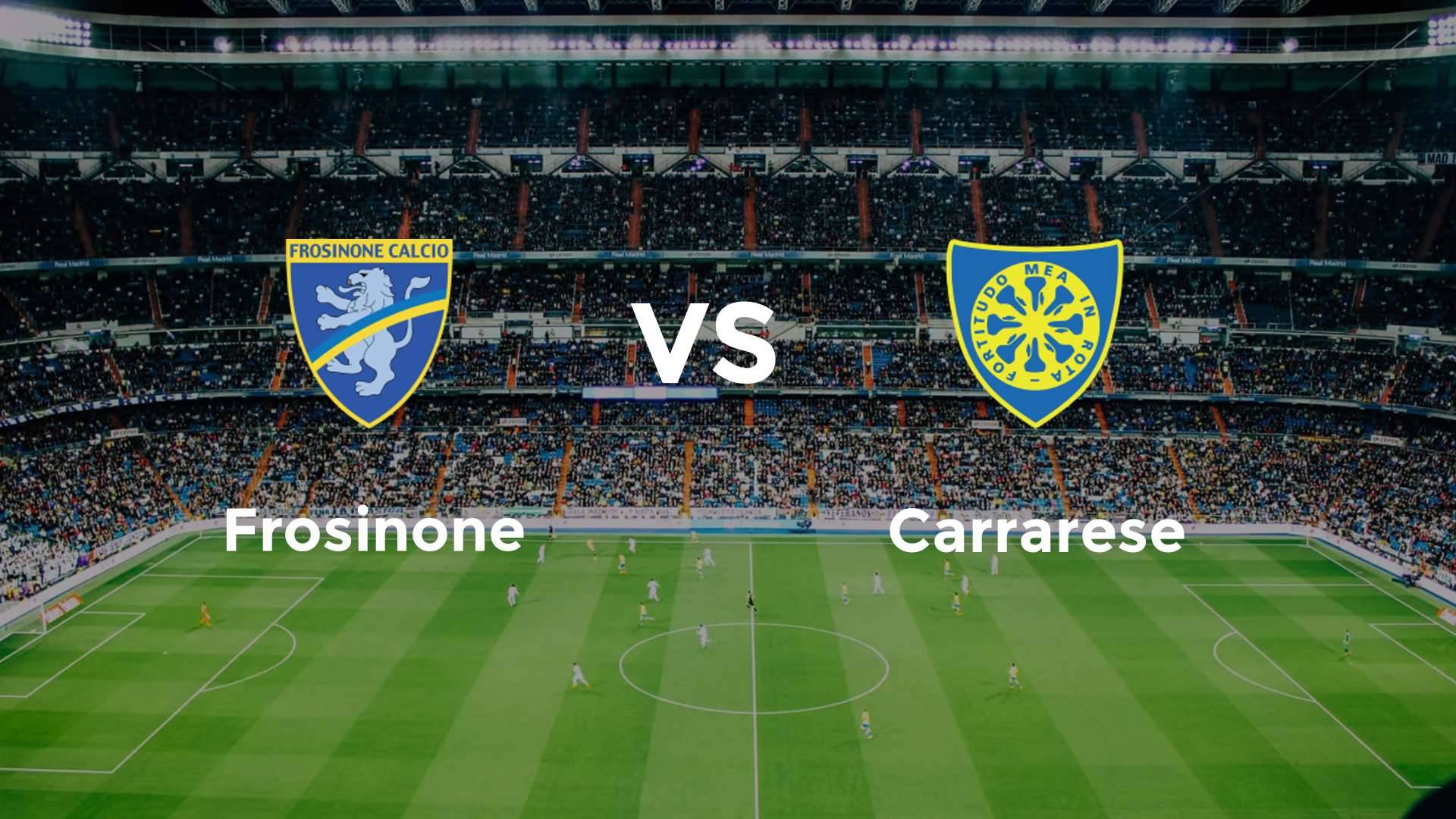 Frosinone vs Carrarese
