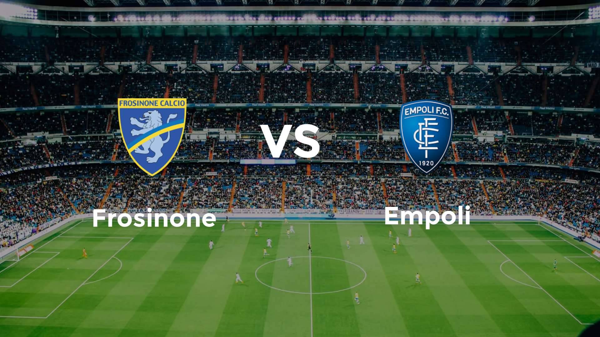 Frosinone vs Empoli