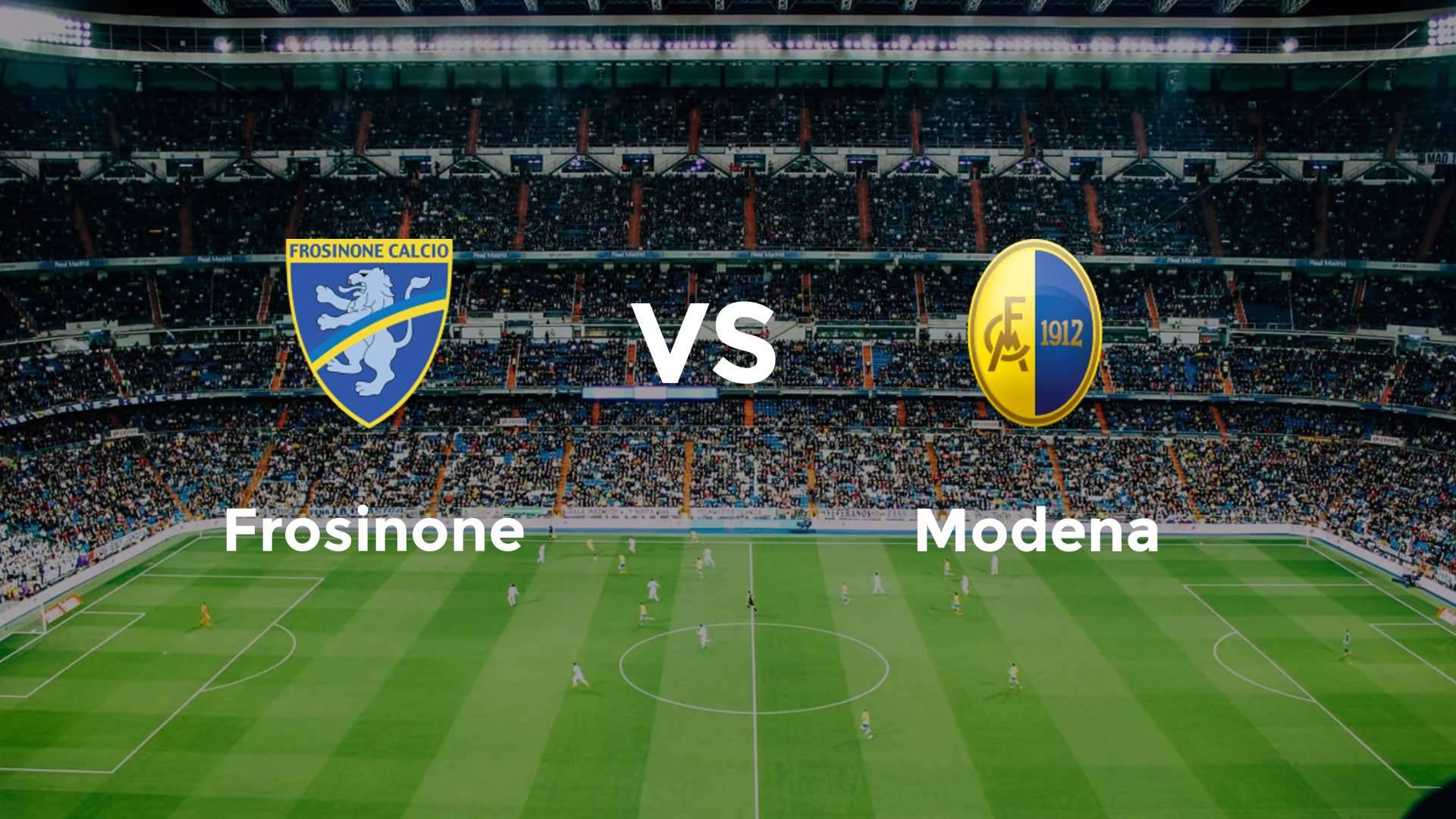 Frosinone vs Modena