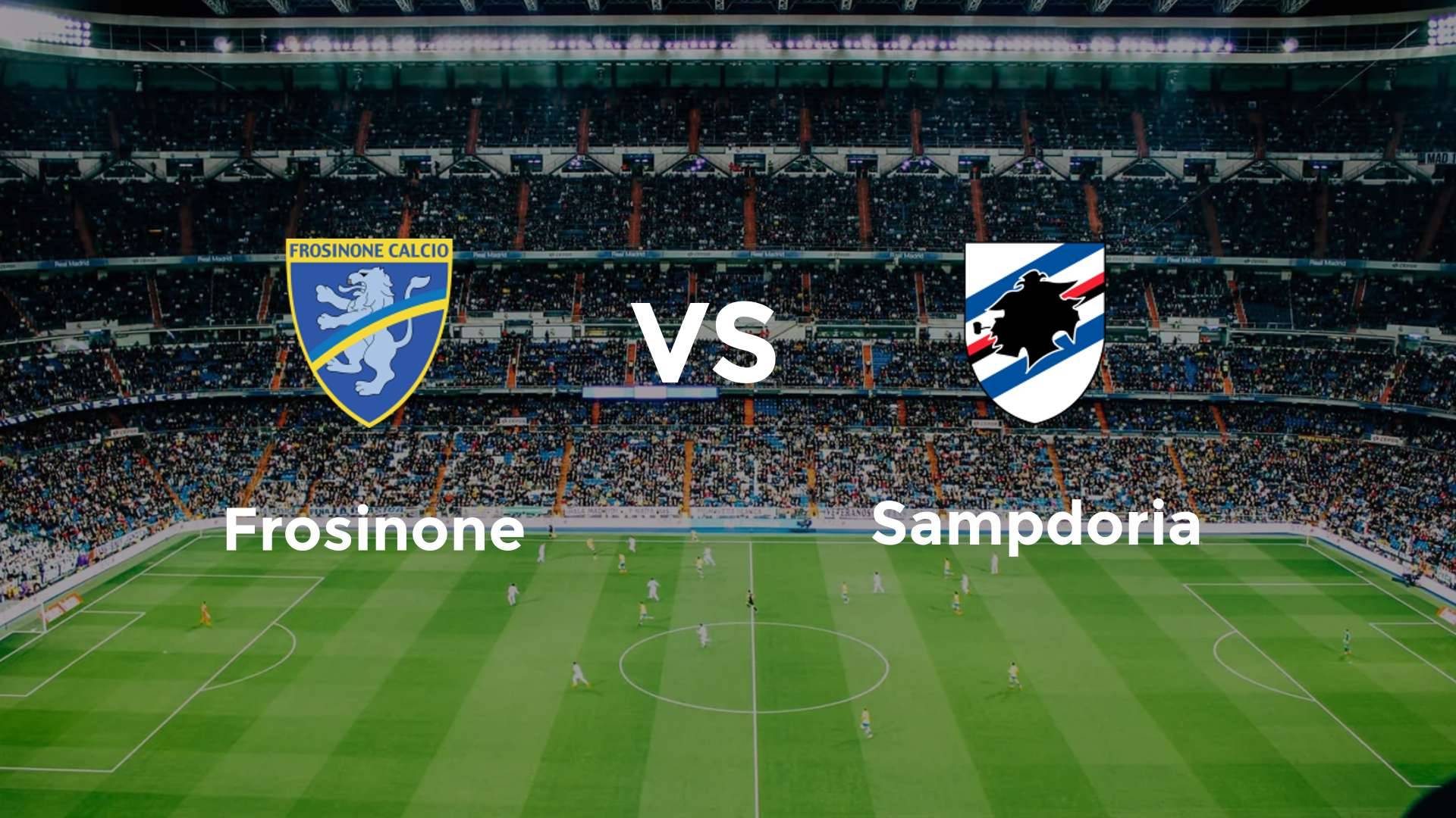 Frosinone vs Sampdoria