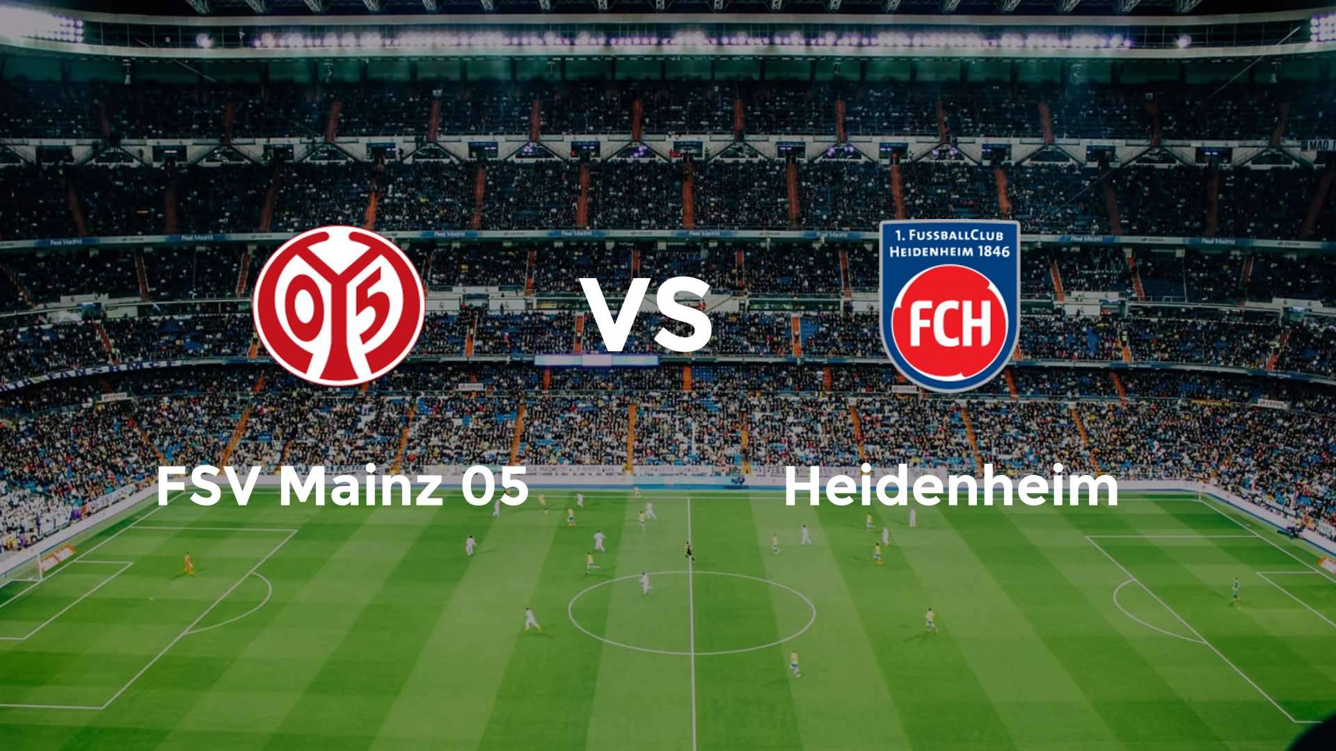FSV Mainz 05 vs Heidenheim