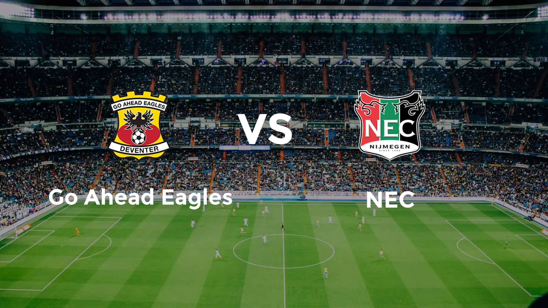 Go Ahead Eagles vs NEC Nijmegen