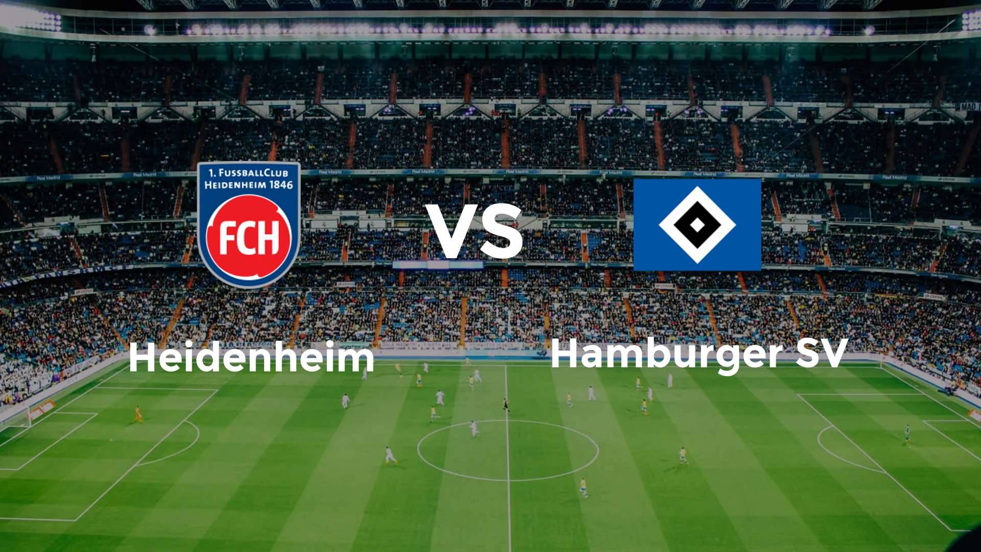 Heidenheim vs Hamburger SV