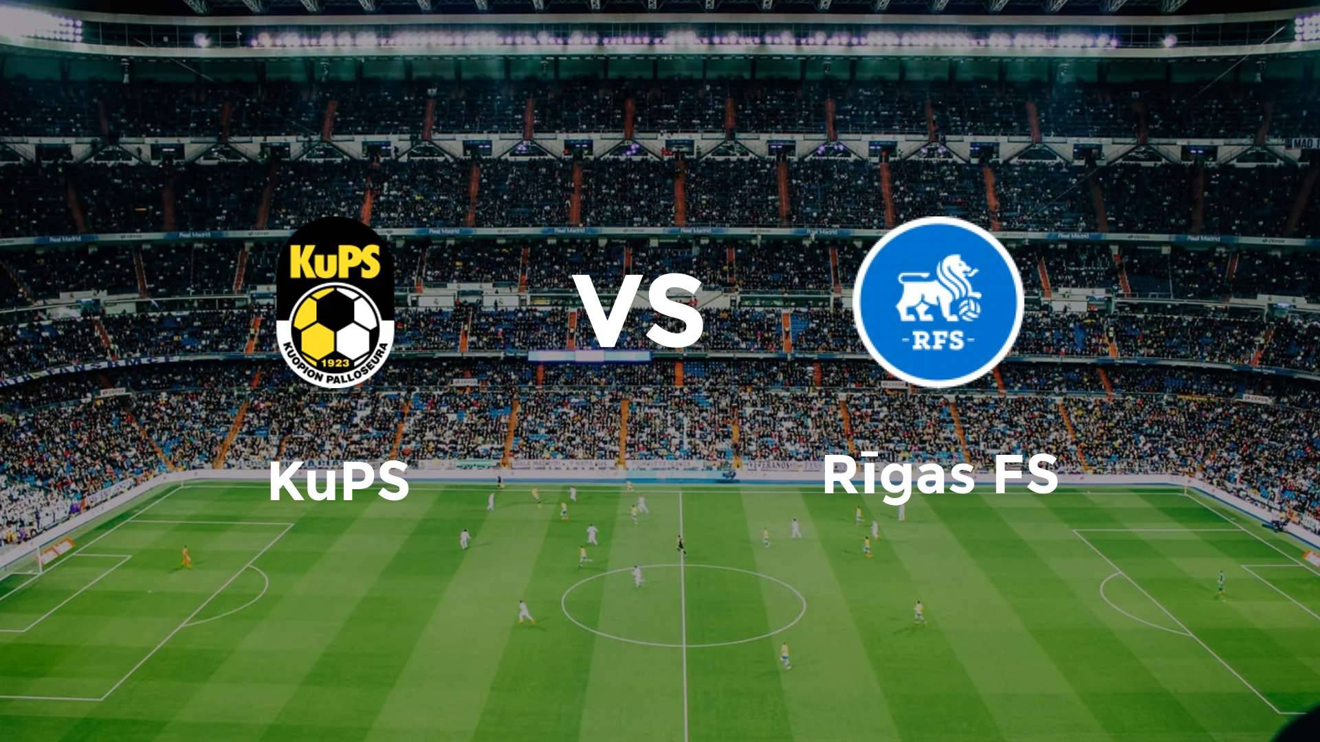KuPS vs Rīgas FS