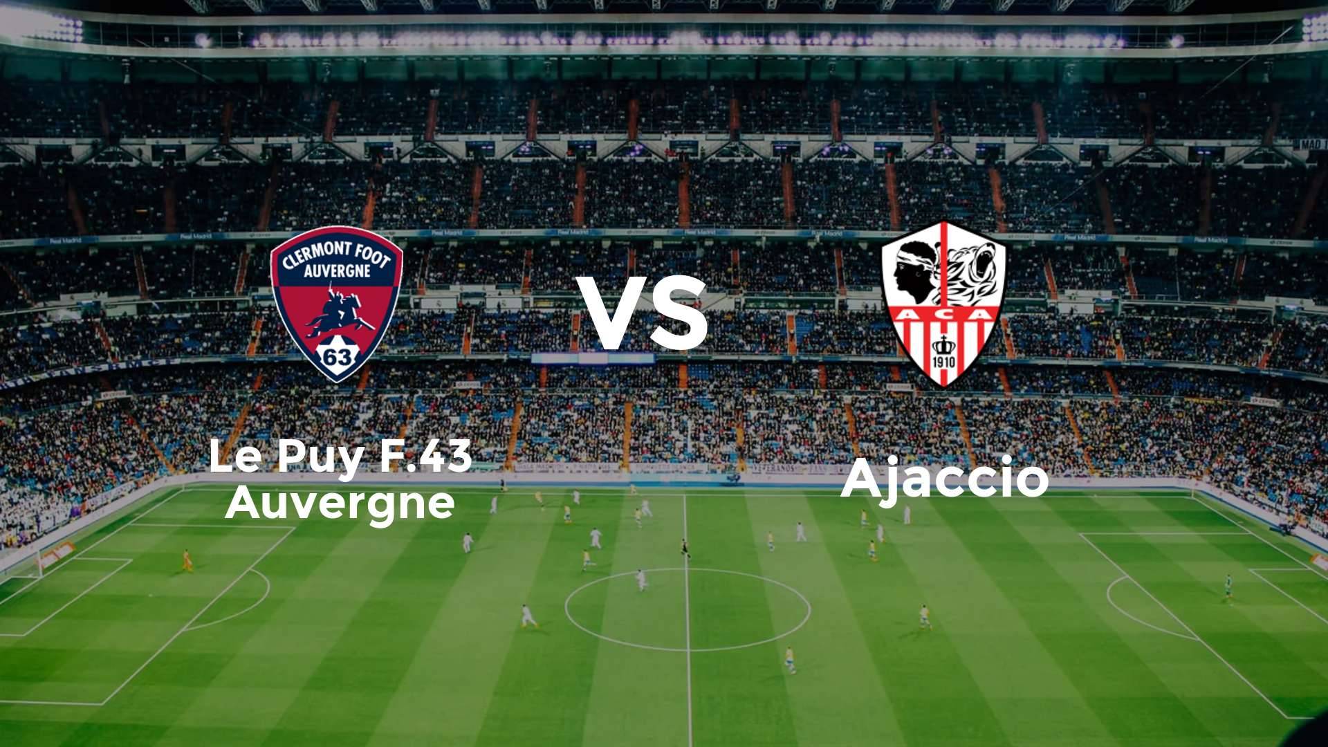 Le Puy F.43 Auvergne vs Ajaccio