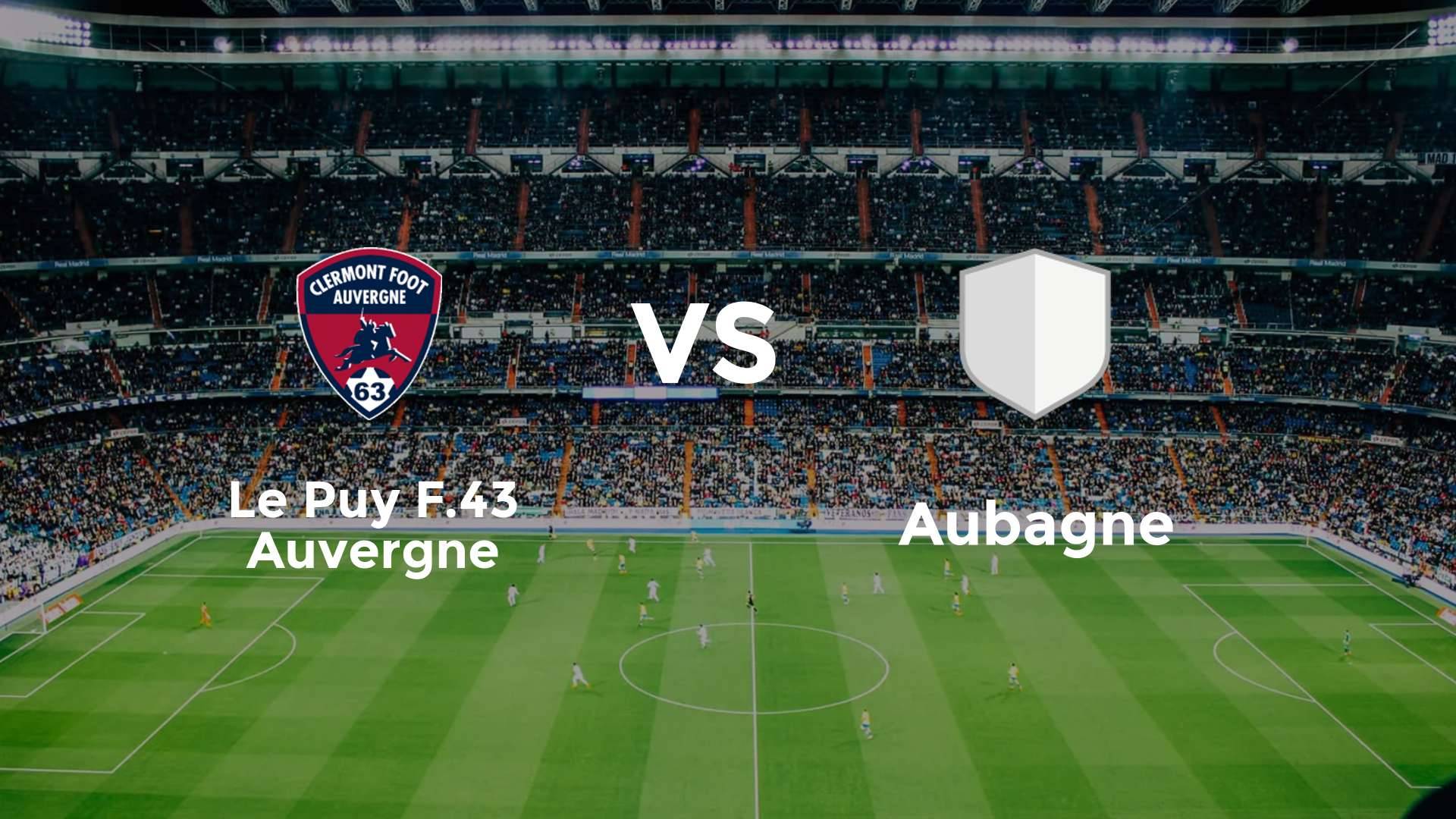 Le Puy F.43 Auvergne vs Aubagne