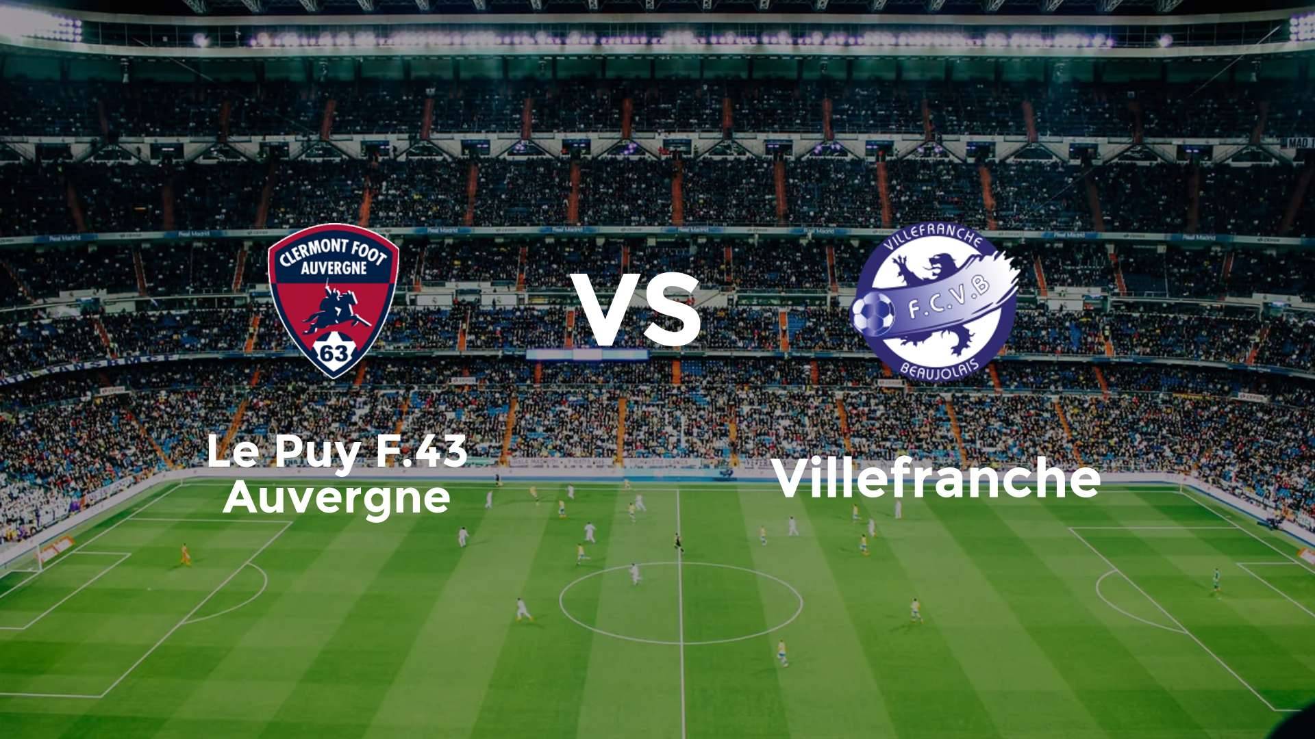 Le Puy F.43 Auvergne vs Villefranche