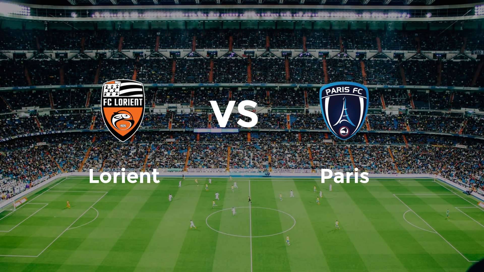 Lorient vs Paris