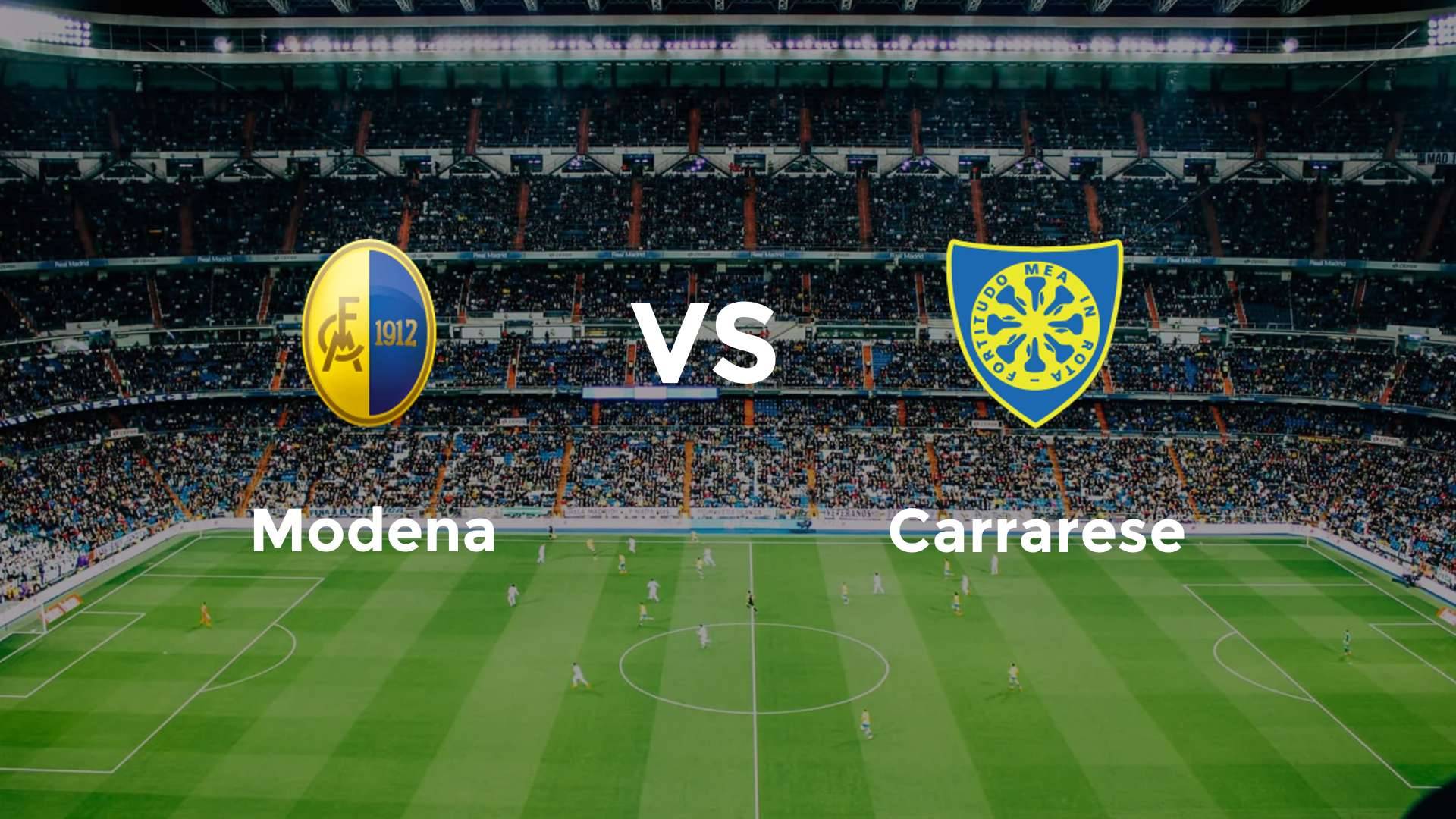 Modena vs Carrarese